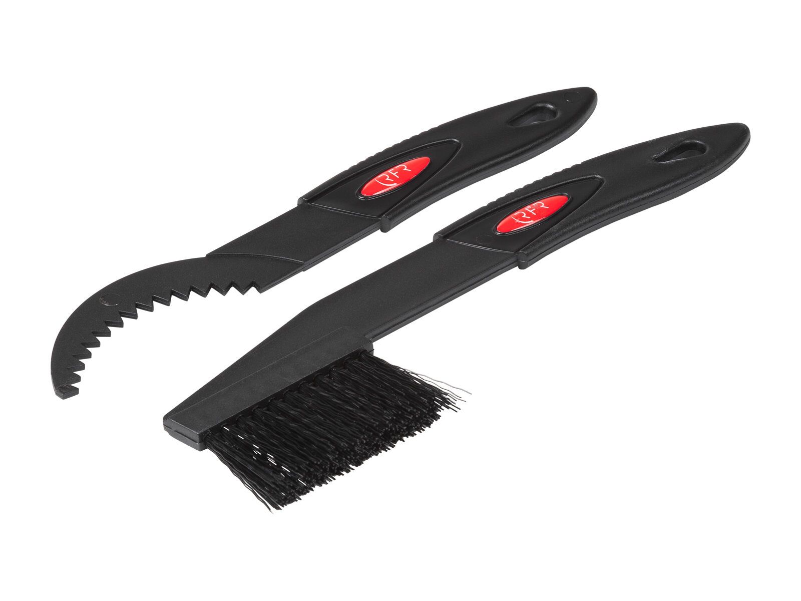Cube RFR Zahnkranzbürste und -kratzer Set, black - Bild 1