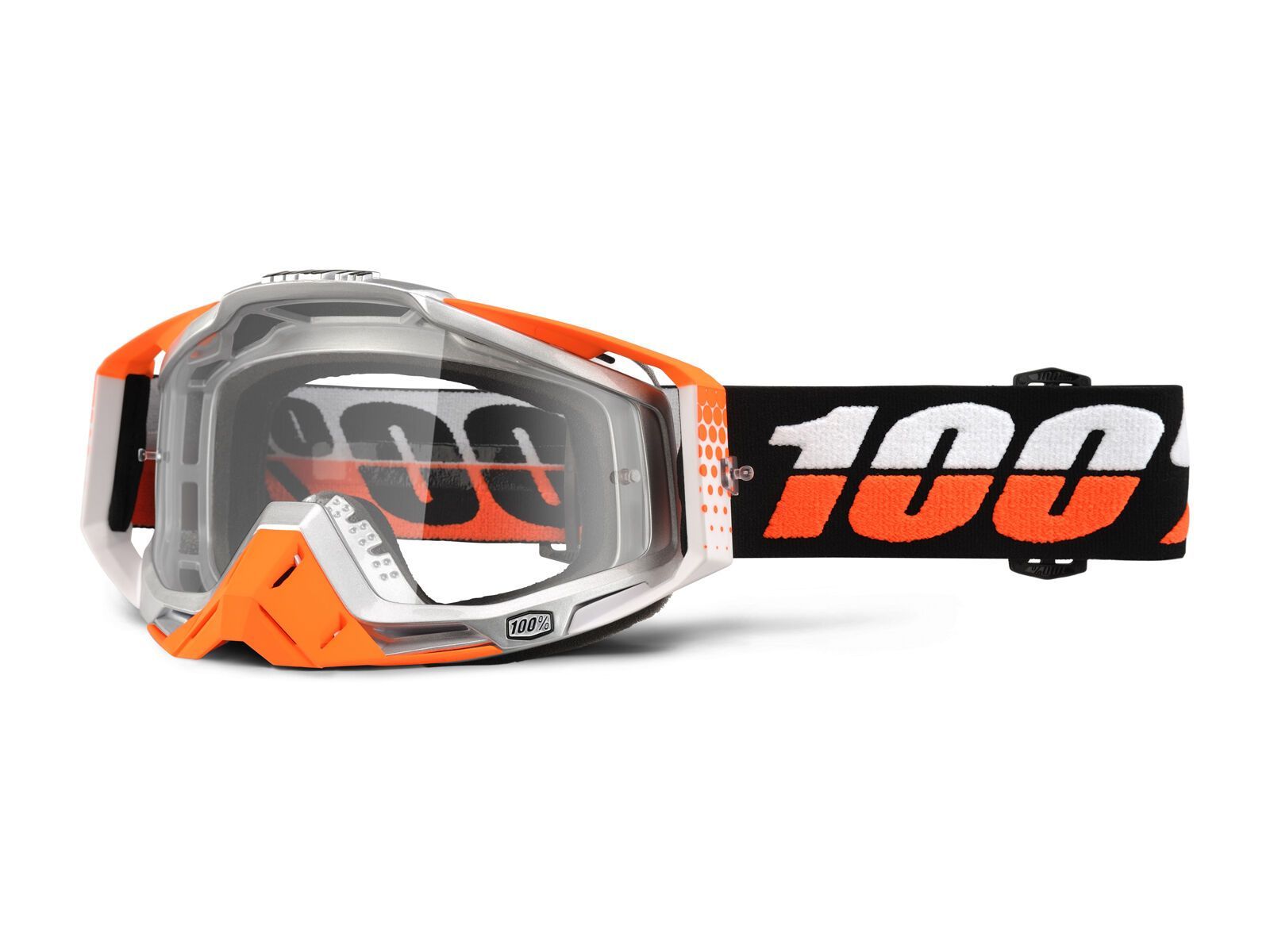 100% Racecraft Goggle, ultrasonic/ Lens: clear - Bild 2