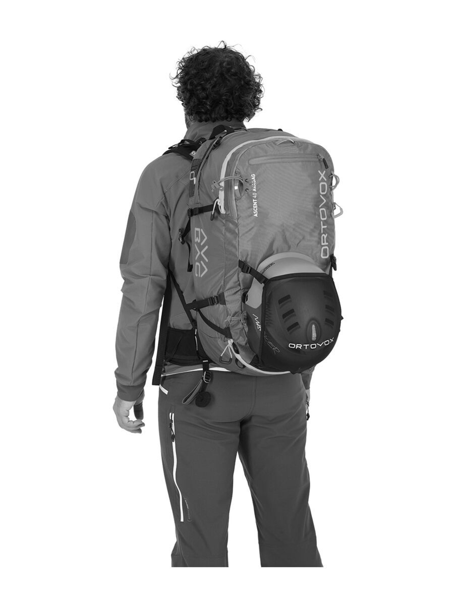 Ortovox Ascent 40 mit Avabag Kit, ohne Kartusche, black anthracite - Bild 7
