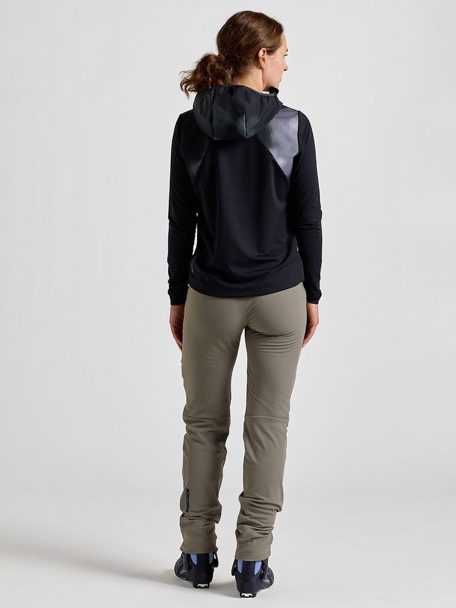 Maloja SennesM. Printed Glide & Ride, deep black bloom - Bild 6