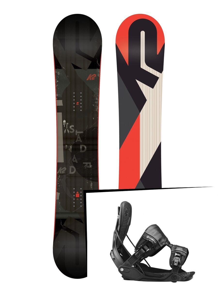 Set: K2 Standard Wide 2018 + Flow Five black - Bild 1