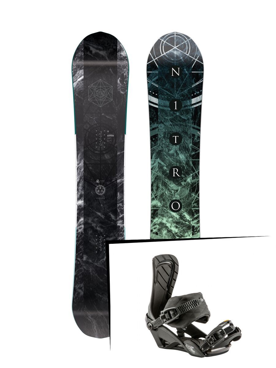 Set: Nitro Victoria 2019 + Nitro Poison black pearl - Bild 1