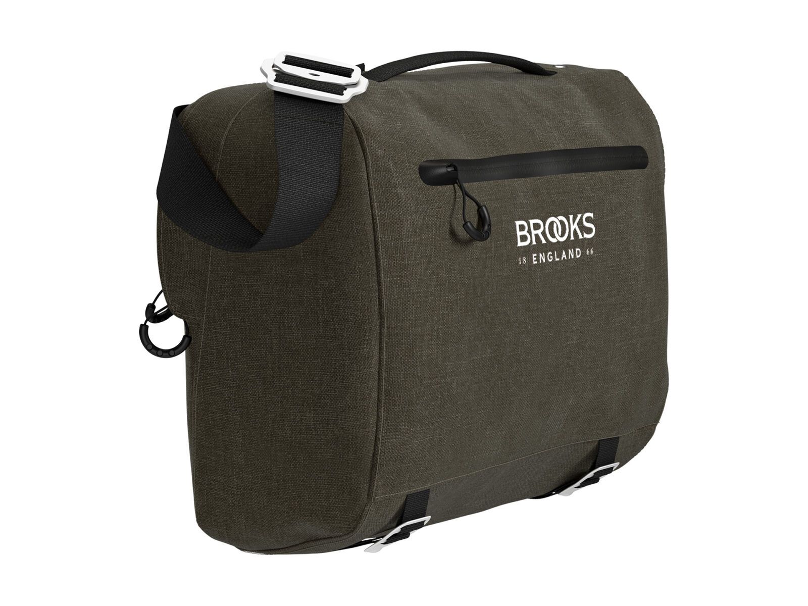 Brooks Scape Handlebar Compact Bag, mud green - Bild 1
