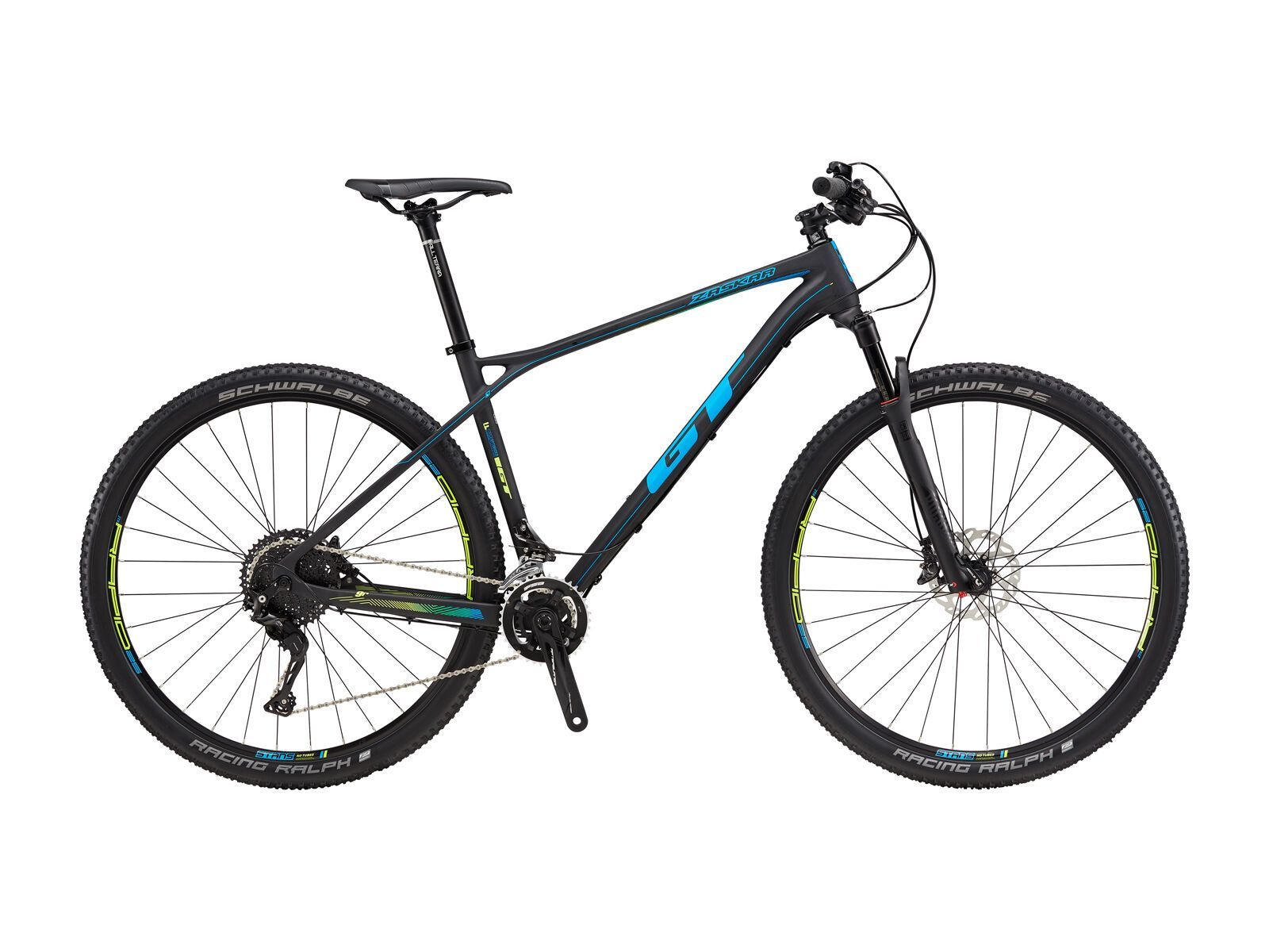 GT Zaskar Carbon Expert 9R, raw & process blue - Bild 1