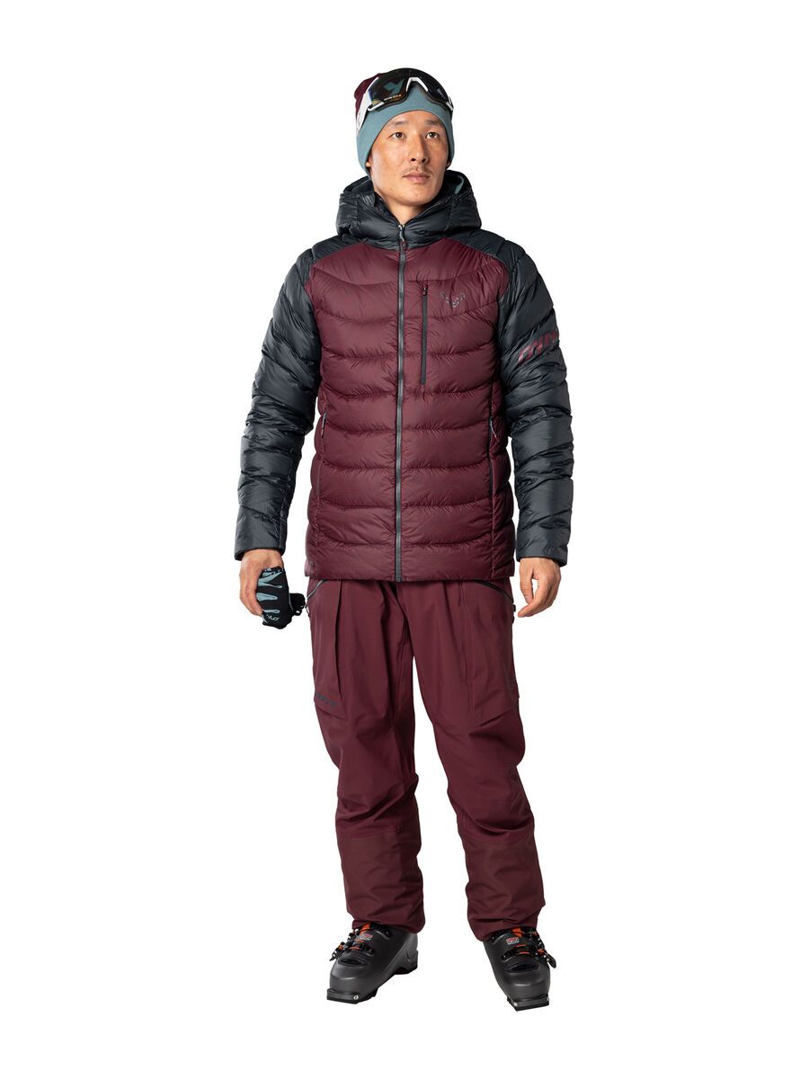 Dynafit Tigard Down Jacke Herren, blueberry burgundy - Bild 2