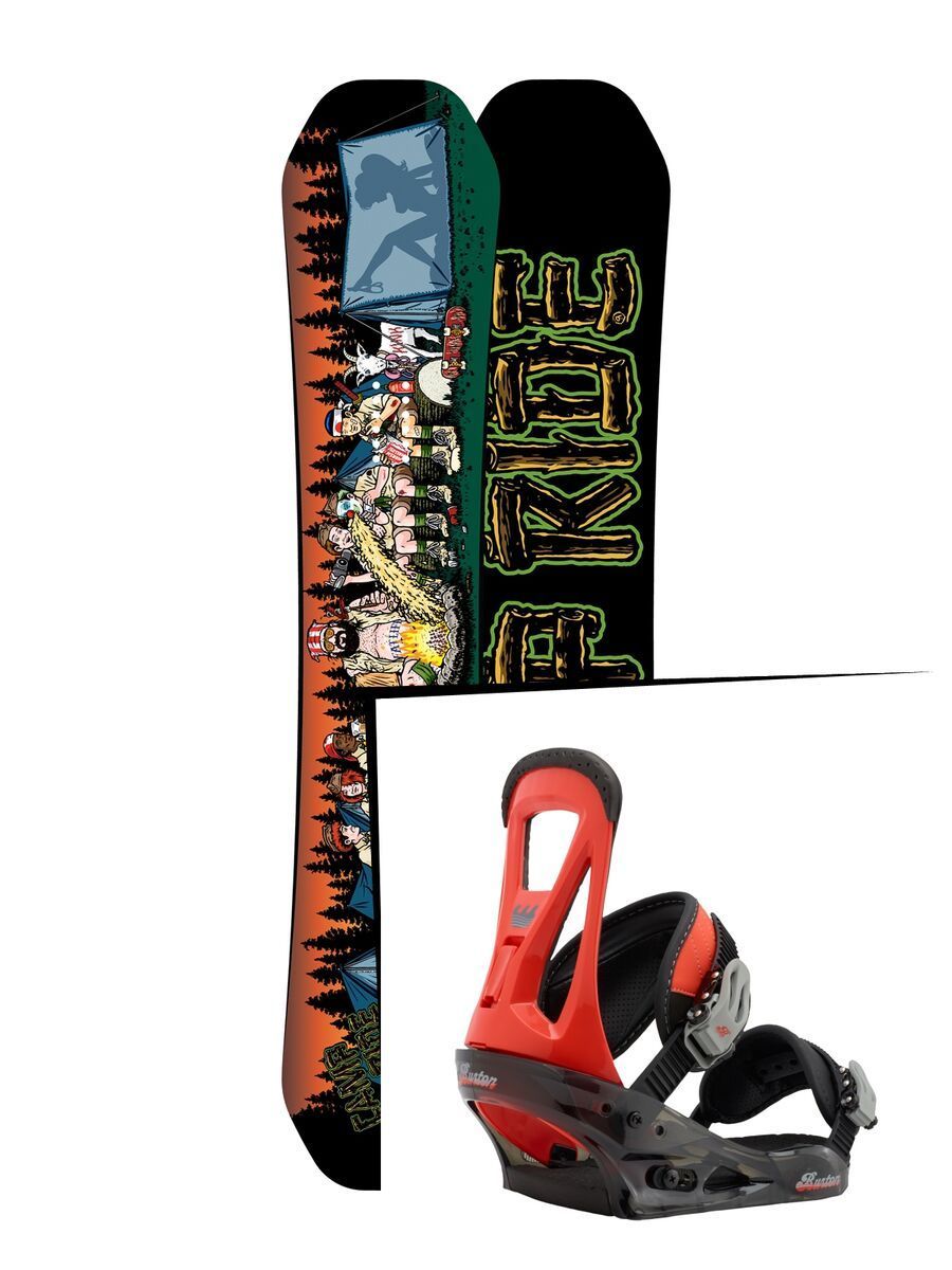 Set: Ride Kink 2017 + Burton Freestyle (1712769S) - Bild 1