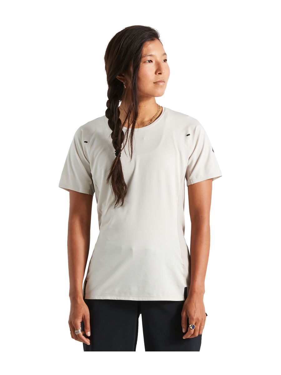 Specialized Women's Trail Air Short Sleeve Jersey, white mountains - Bild 1