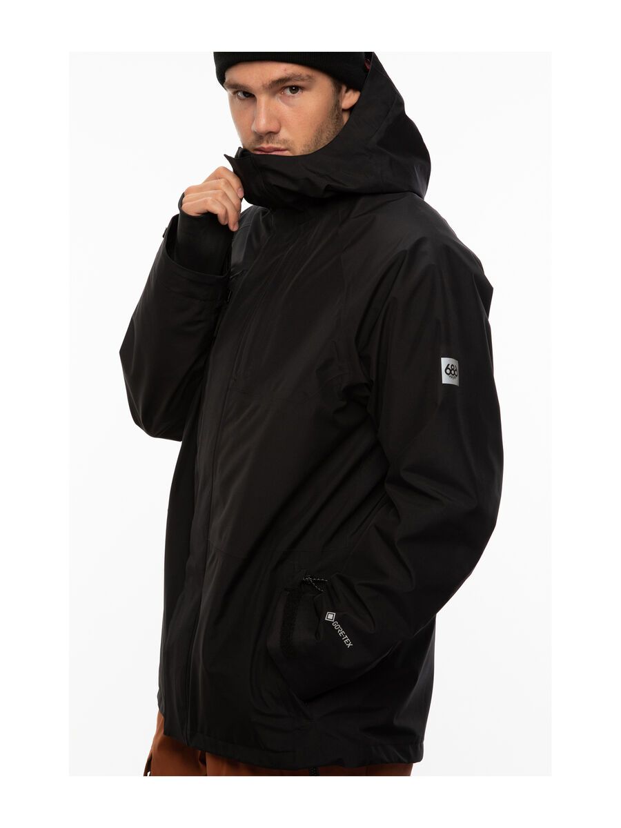 686 Men's GLCR Gore-Tex Core Jacket, black - Bild 4