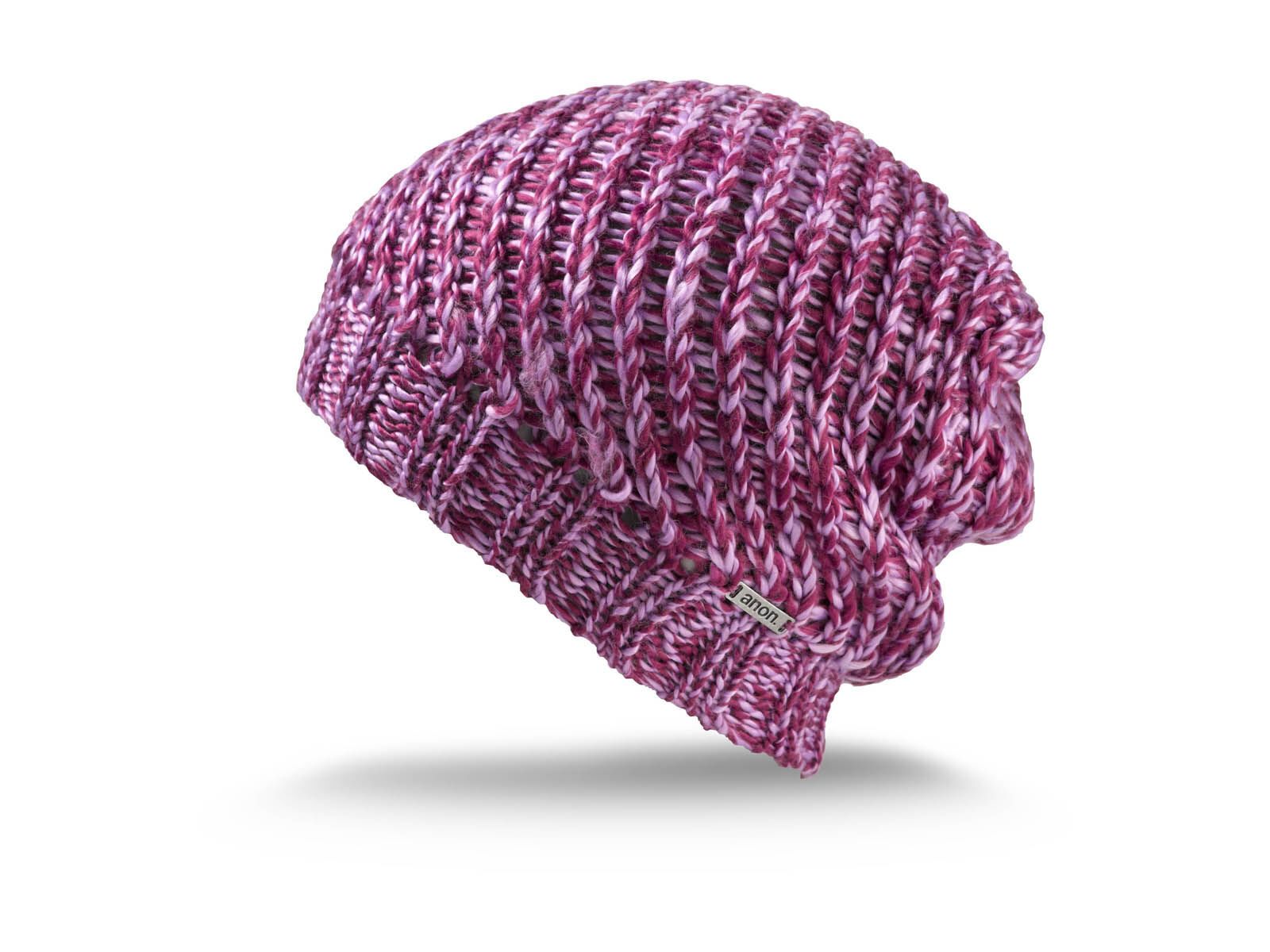 Anon Woman Hillhouse Beanie, Plum - Bild 1
