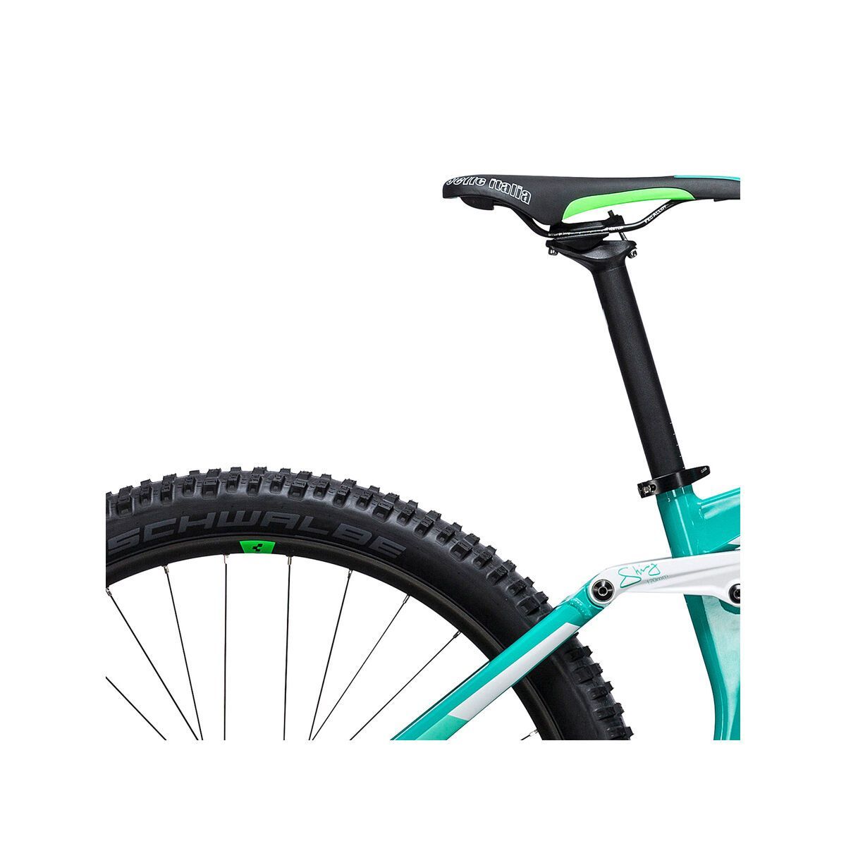 Cube Sting WLS Hybrid 120 SL 500 27.5, mint´n´flashgreen - Bild 5