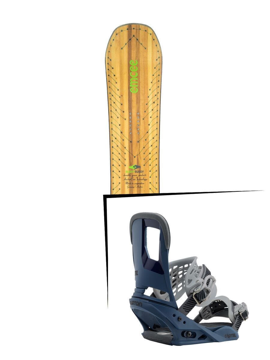 Set: BuddyBuddy Emcee Flex 3 2017 + Burton Cartel (1712706S) - Bild 1