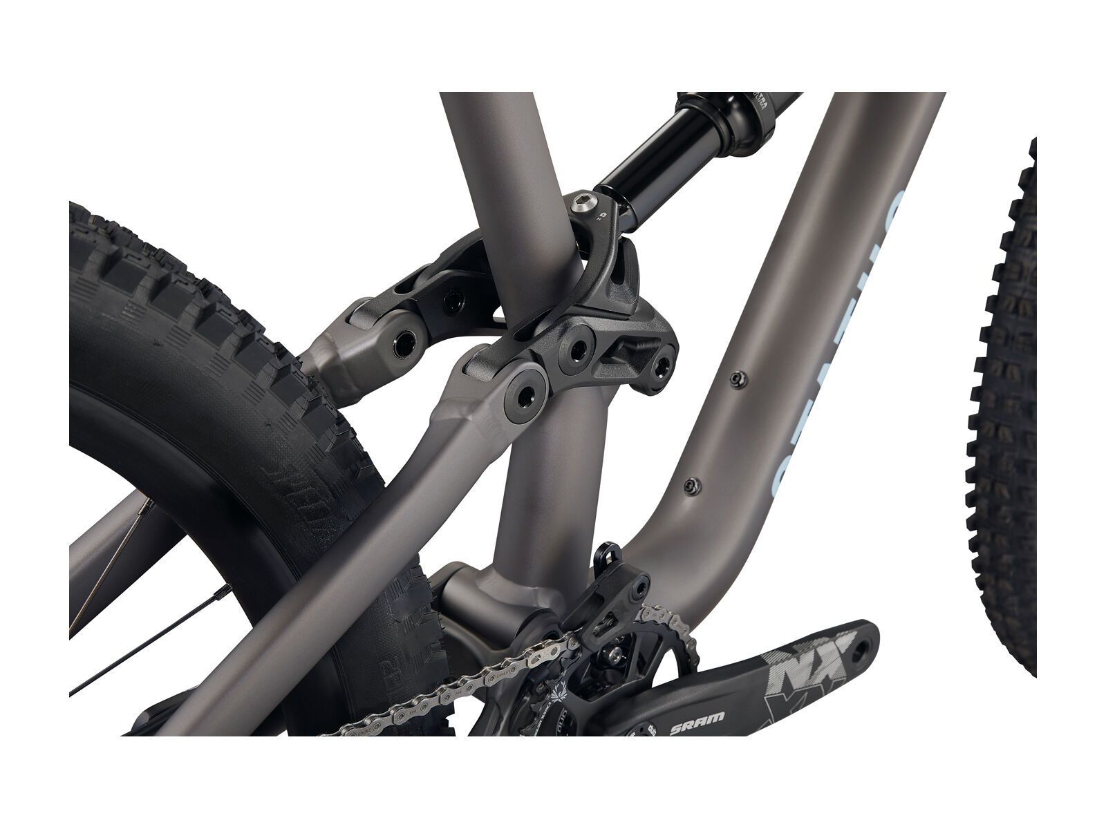 Specialized Status 160 Base, satin smoke/arctic blue - Bild 4