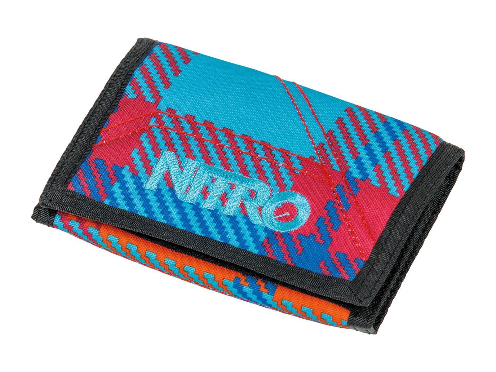 Nitro Wallet, plaid red blue - Bild 1
