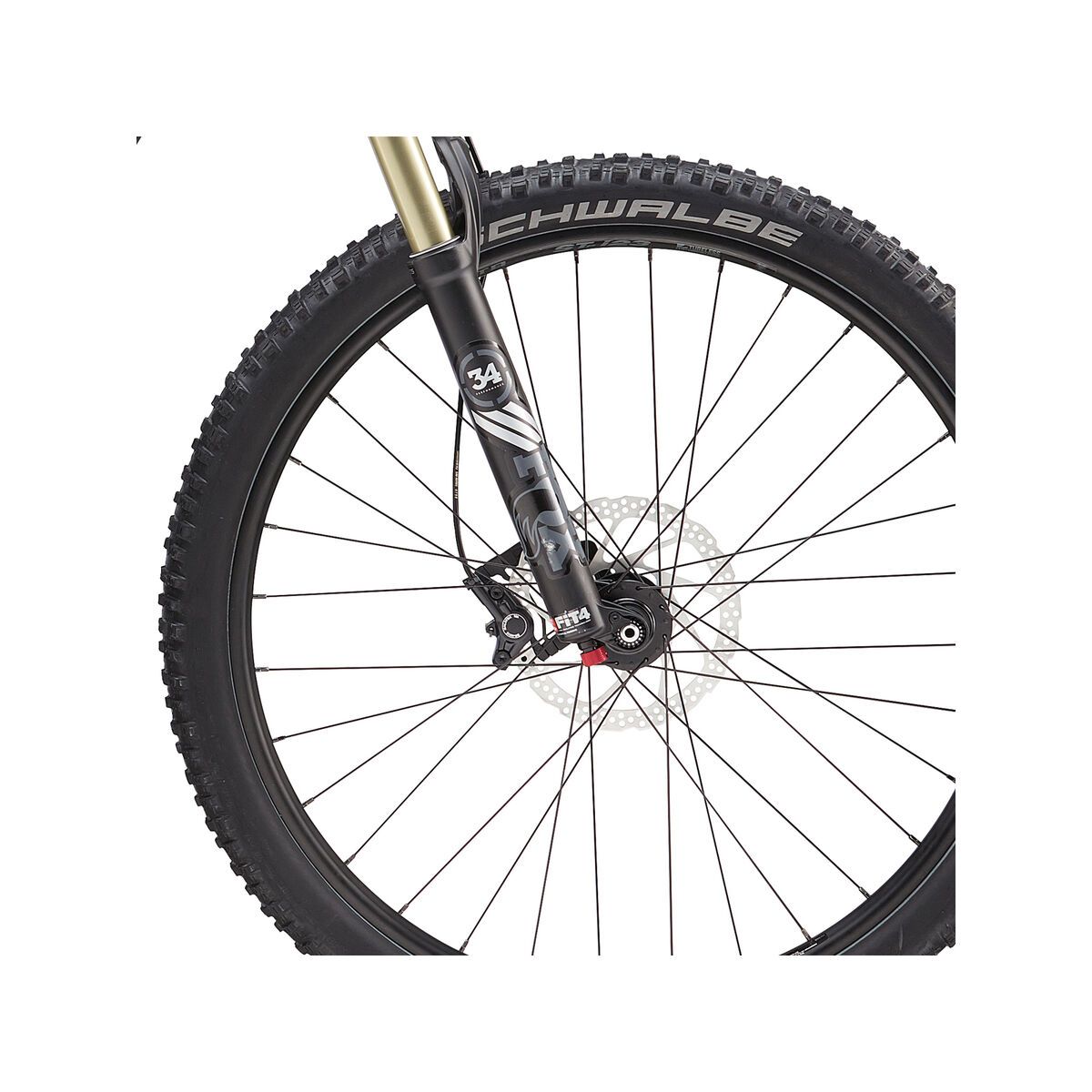 Cannondale Trigger 4, jet black w/charcoal grey, fine silver, matte - Bild 2