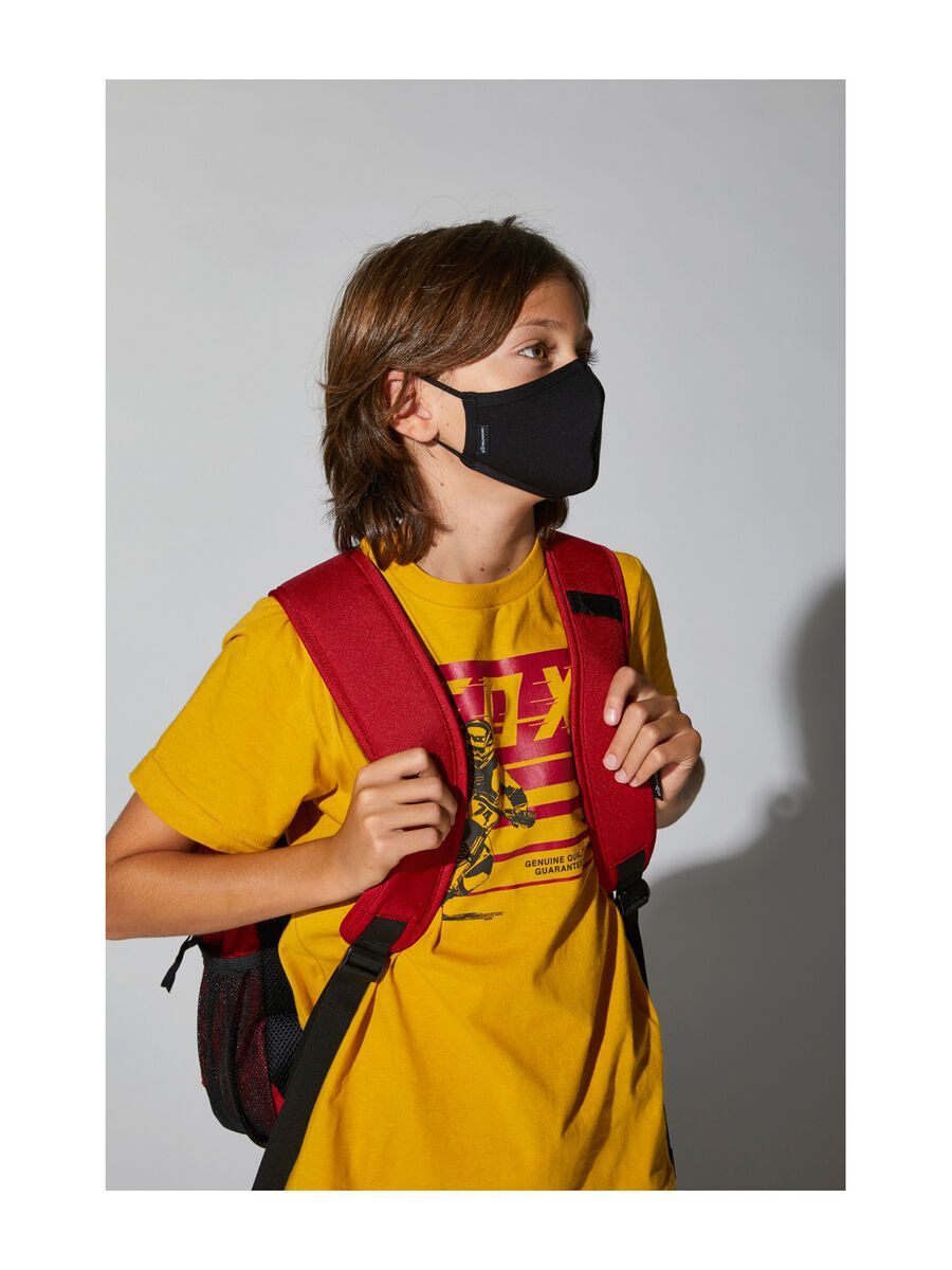 Fox Youth Face Mask (nicht retournierbar), black - Bild 9