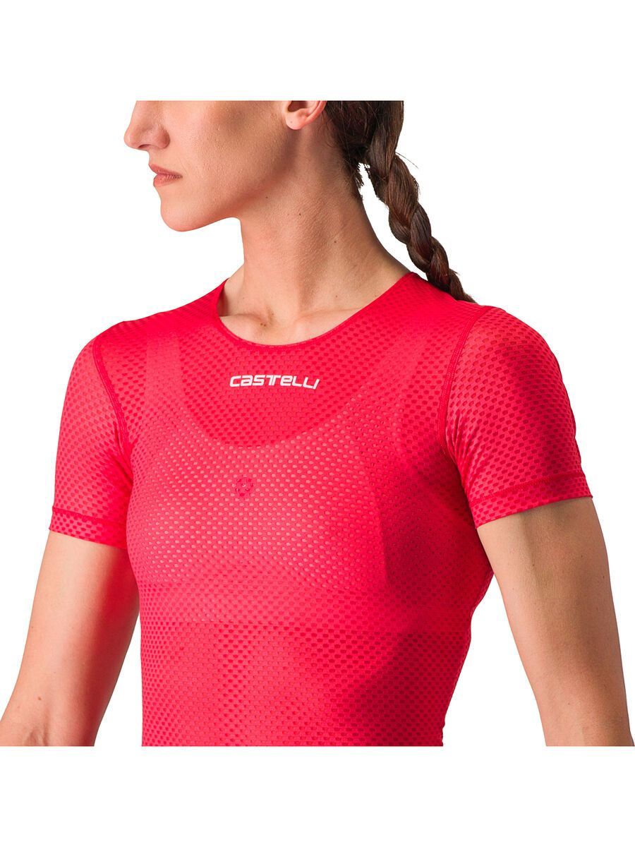 Castelli Pro Mesh W Short Sleeve, hibiscus - Bild 4