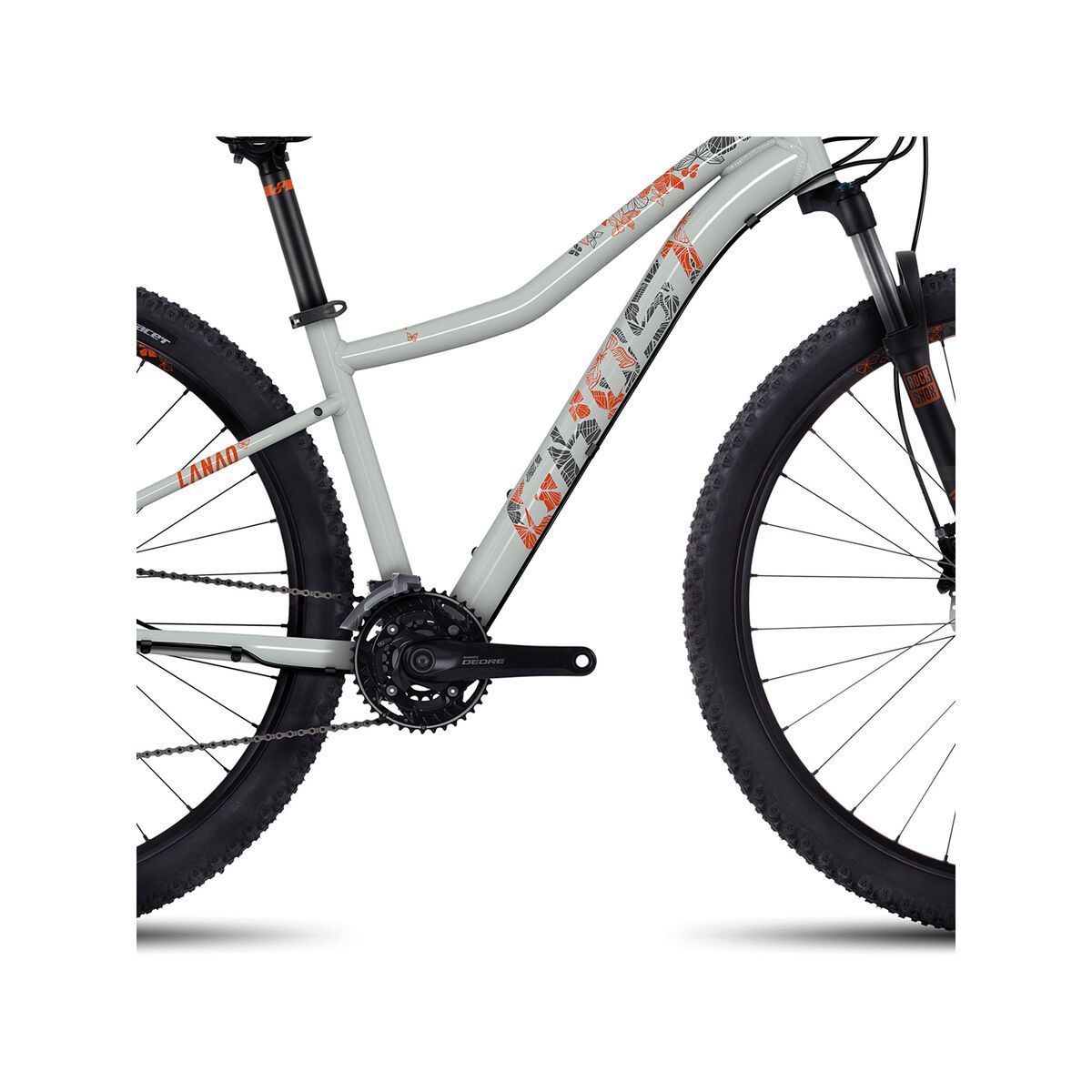 Ghost Lanao 5 AL 29, cloud white/gray/monarch orange - Bild 3