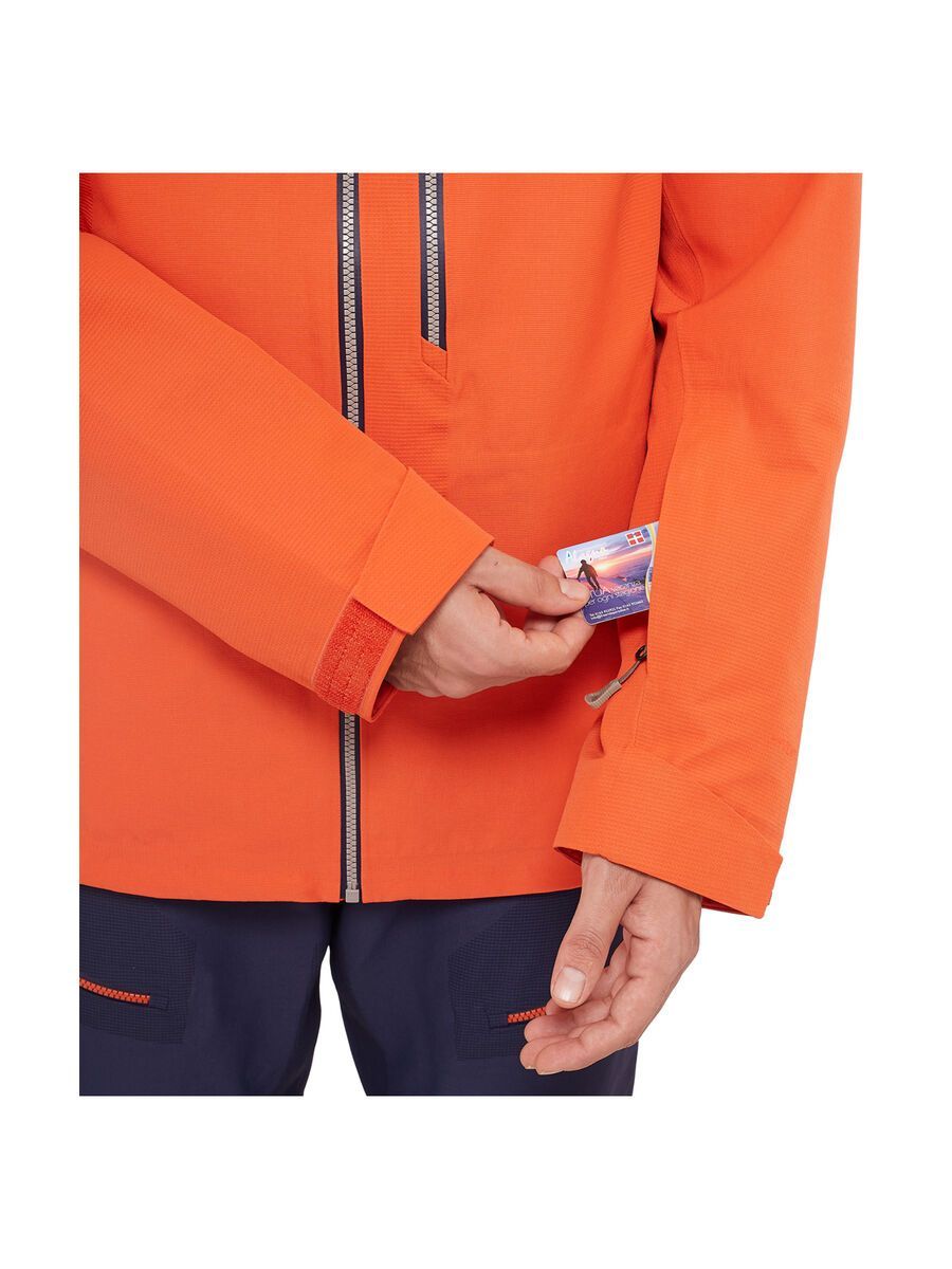 The North Face Mens FuseForm Brigandine 3l Jacket, zion orange - Bild 5