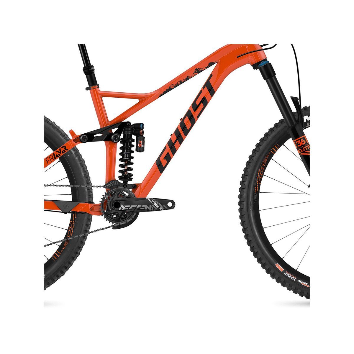 Ghost FR AMR 6.7 AL, monarch orange/night black - Bild 4