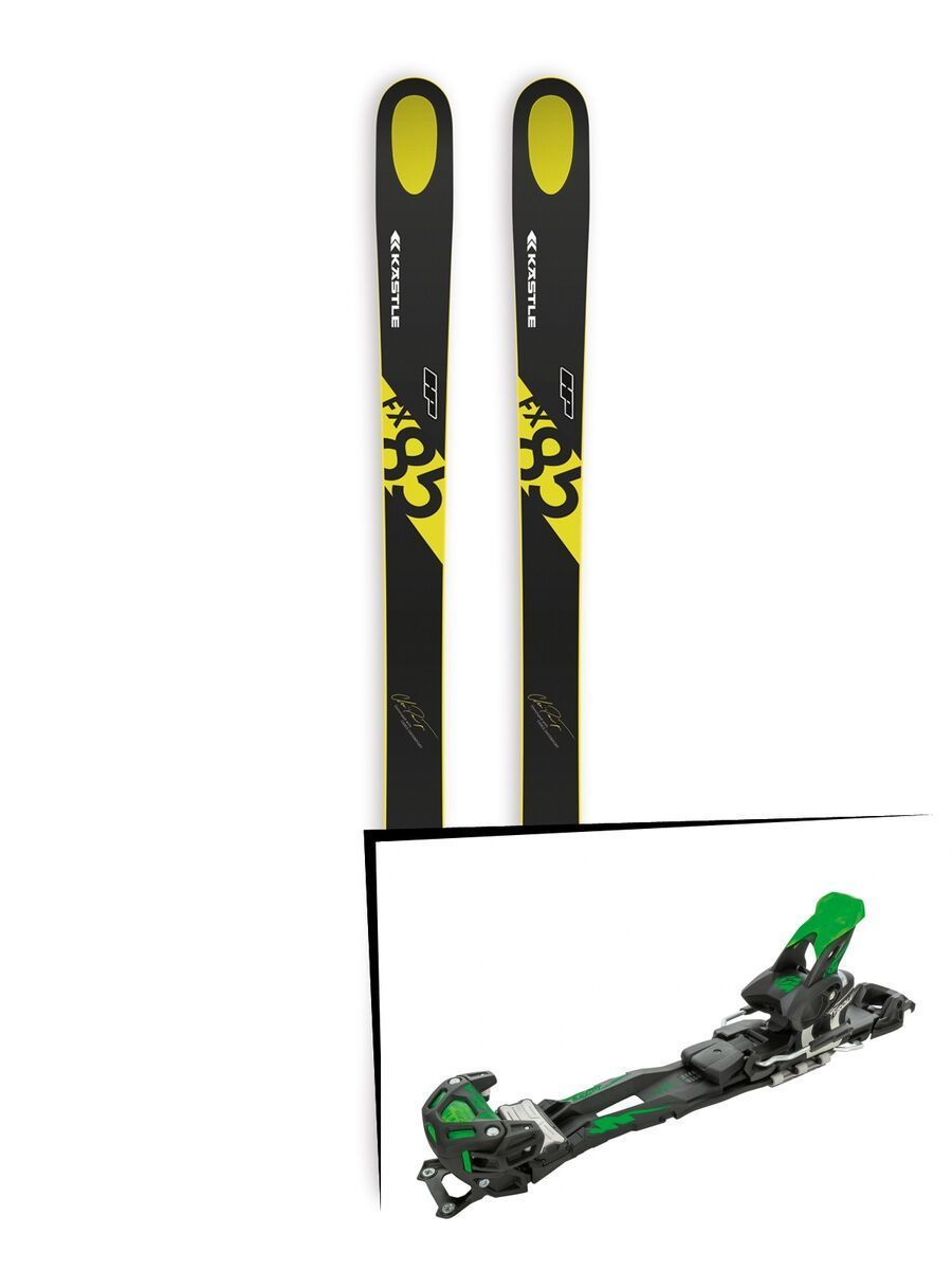 Set: Kästle FX85 HP 2019 + Tyrolia Adrenalin 16 solid black flash green - Bild 1