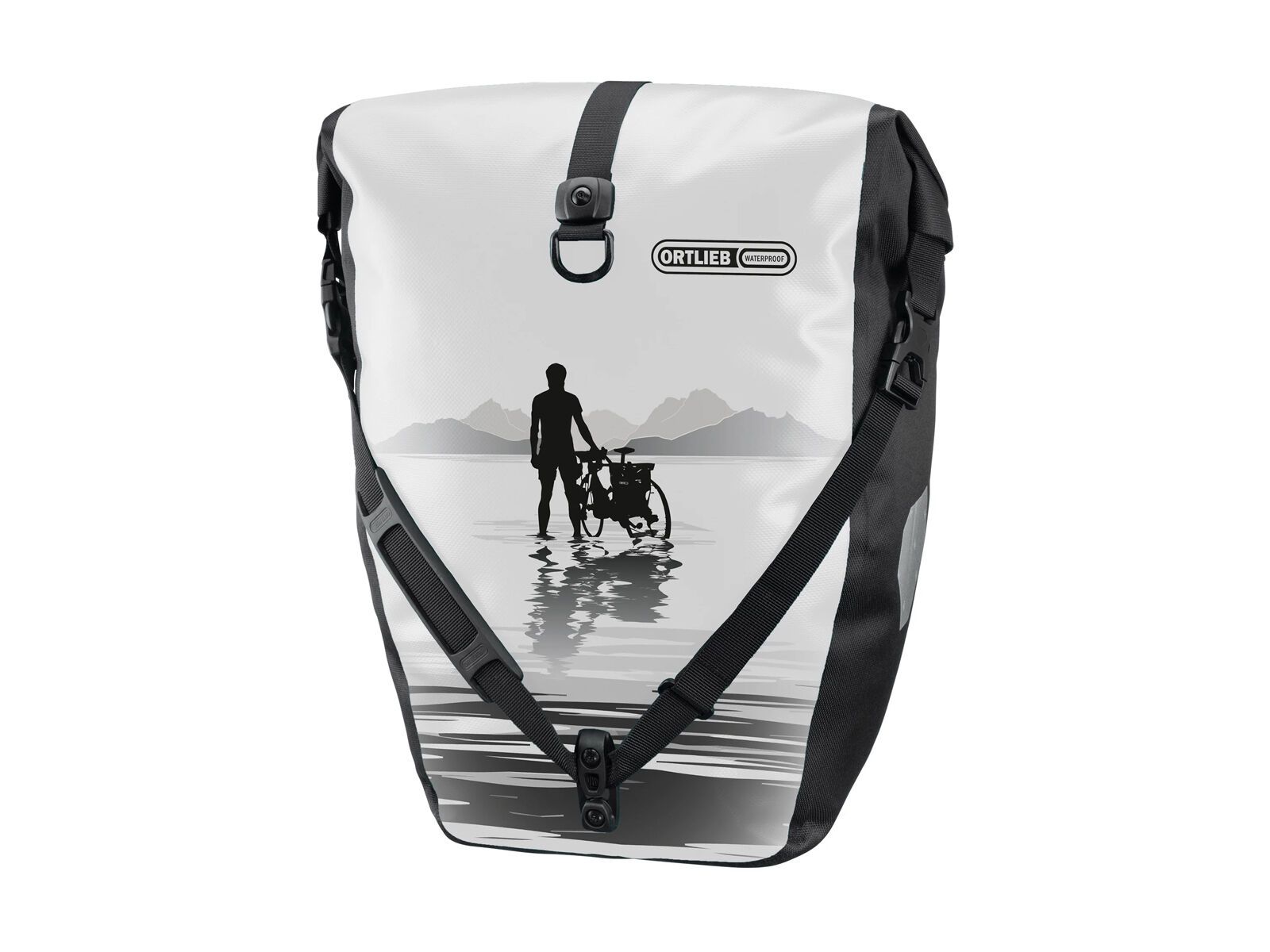 ORTLIEB Back-Roller Design Lake, white/black - Bild 1