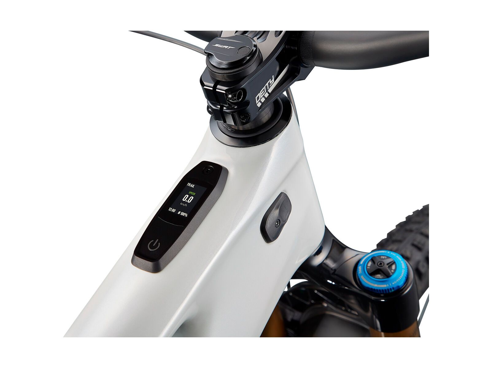 Specialized S-Works Turbo Levo, metallic white silver/chrome/dream silver - Bild 10