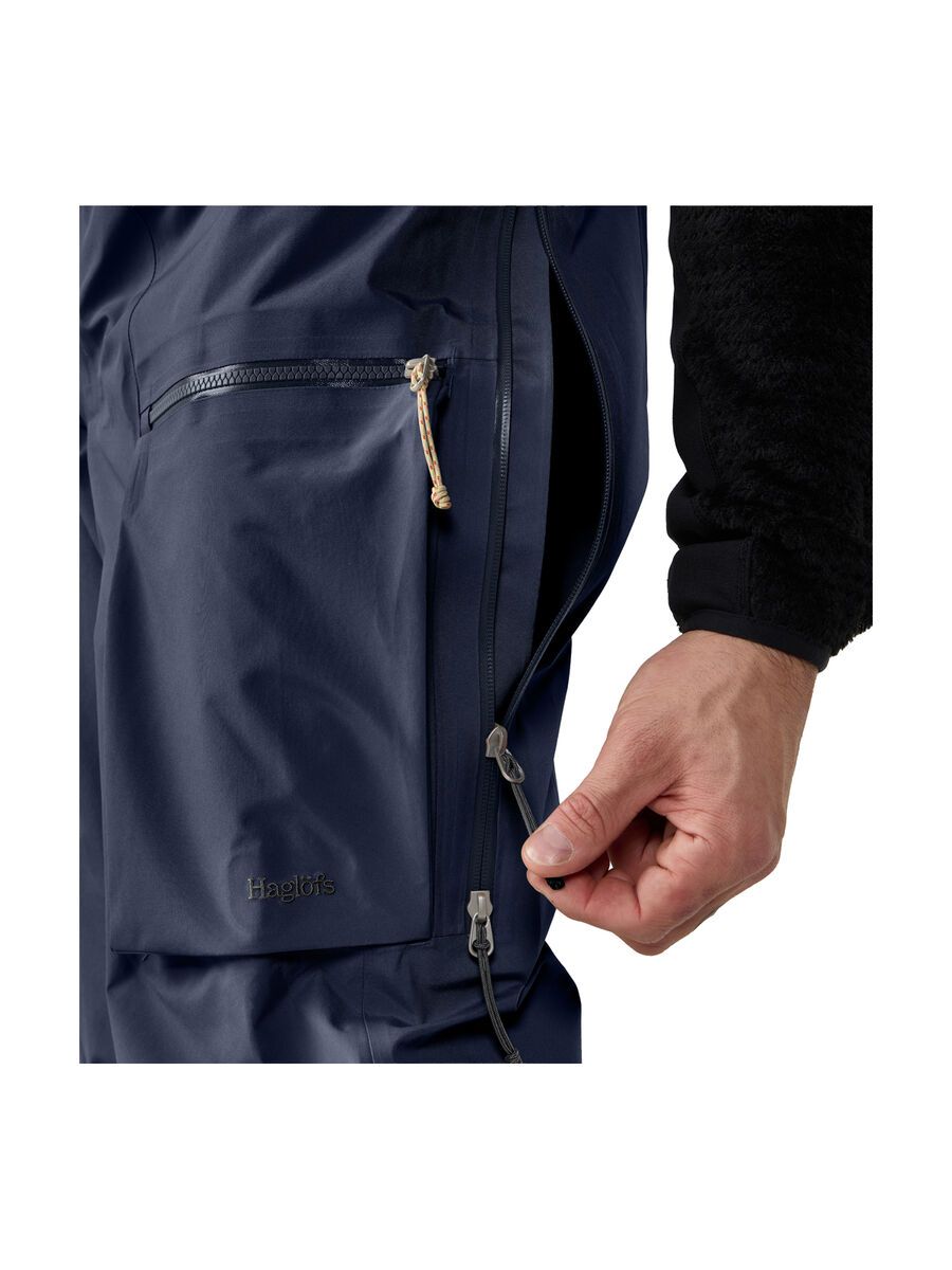 Haglöfs Vassi GTX II Pant Men, tarn blue - Bild 6