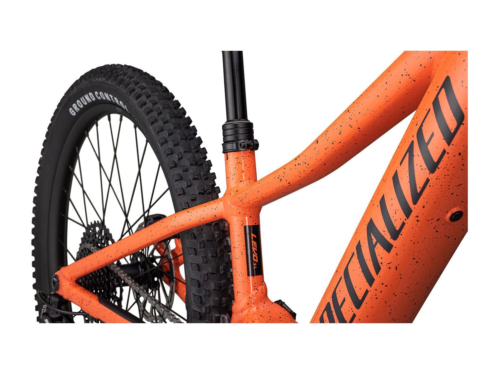 Specialized Turbo Levo SL Kids, blaze/slate speckle/black/satin transparent - Bild 7