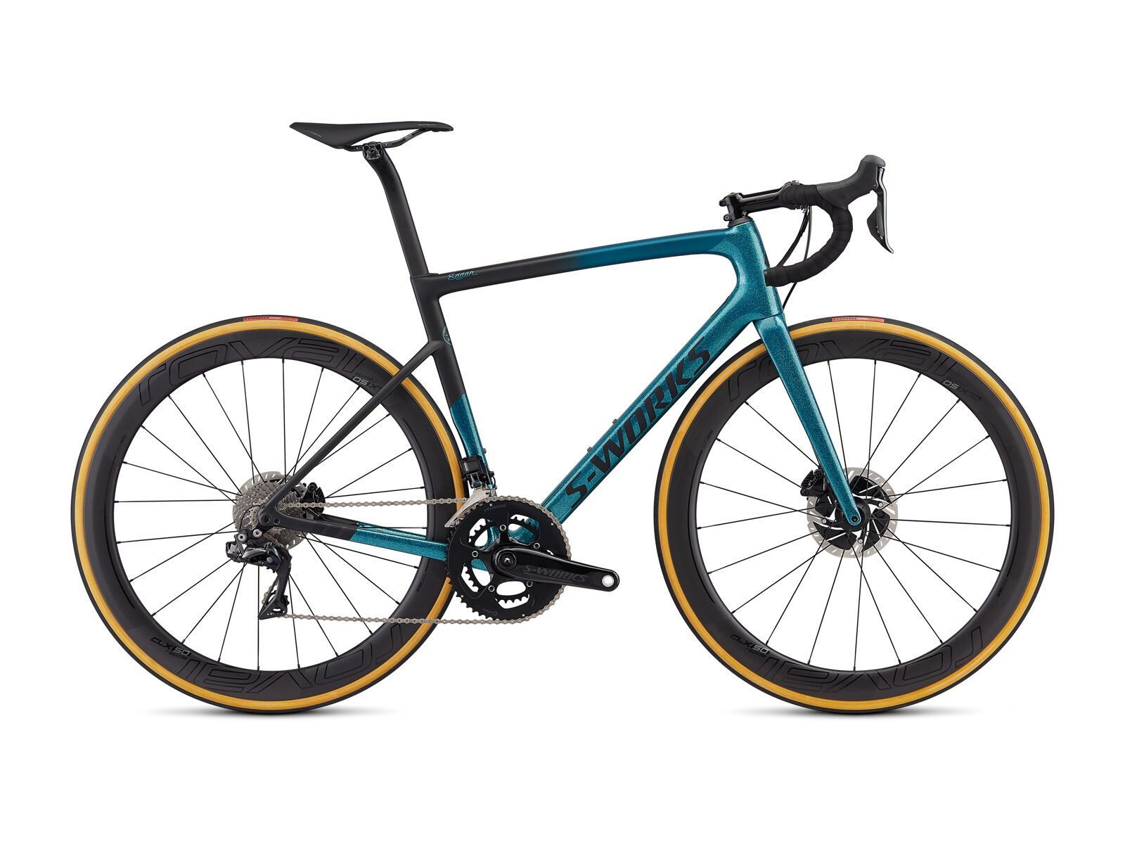 Specialized S-Works Tarmac Disc Sagan Collection, dark teal/charcoal - Bild 1