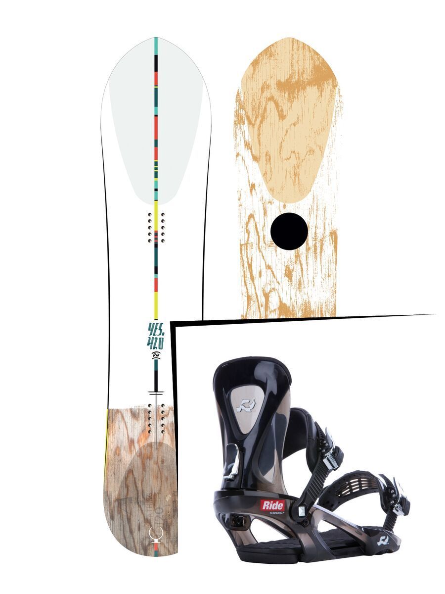 Set: Yes The 420 Powder Hull 2017 + Ride KX (1178188S) - Bild 1