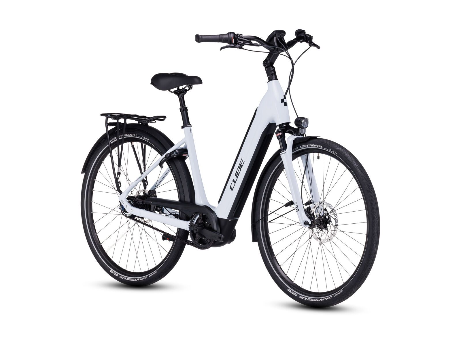 Cube Supreme RT Hybrid EXC 625, flashwhite´n´black - Bild 2