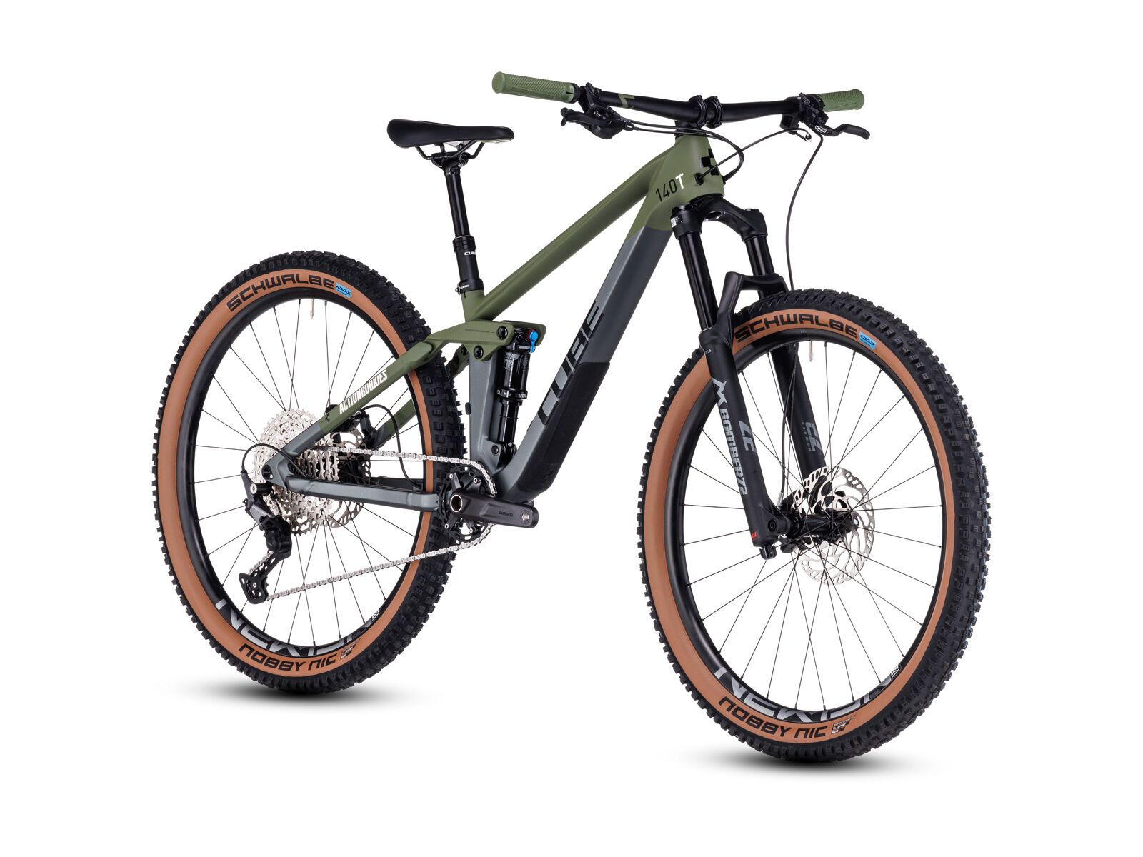 Cube Stereo 140 HPC Rookie, grey´n´olive - Bild 2