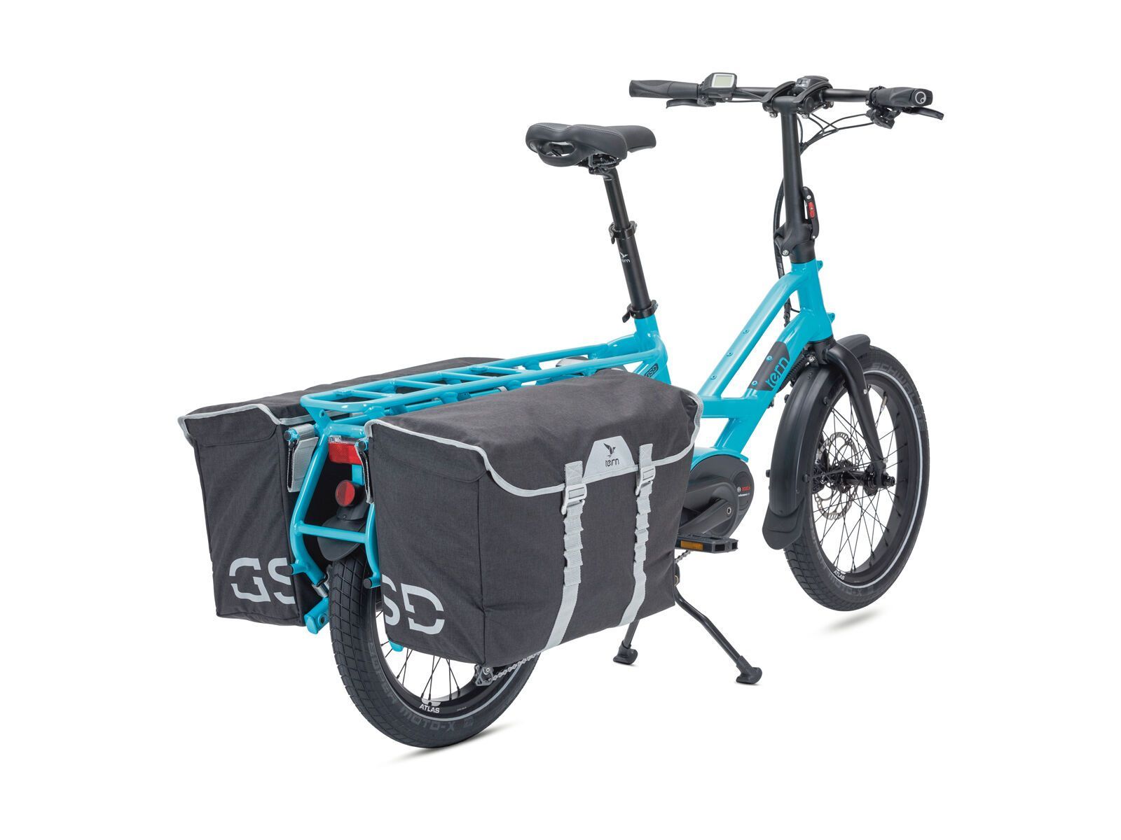 Tern GSD S10 Lastenrad, gloss beetle blue - Bild 4