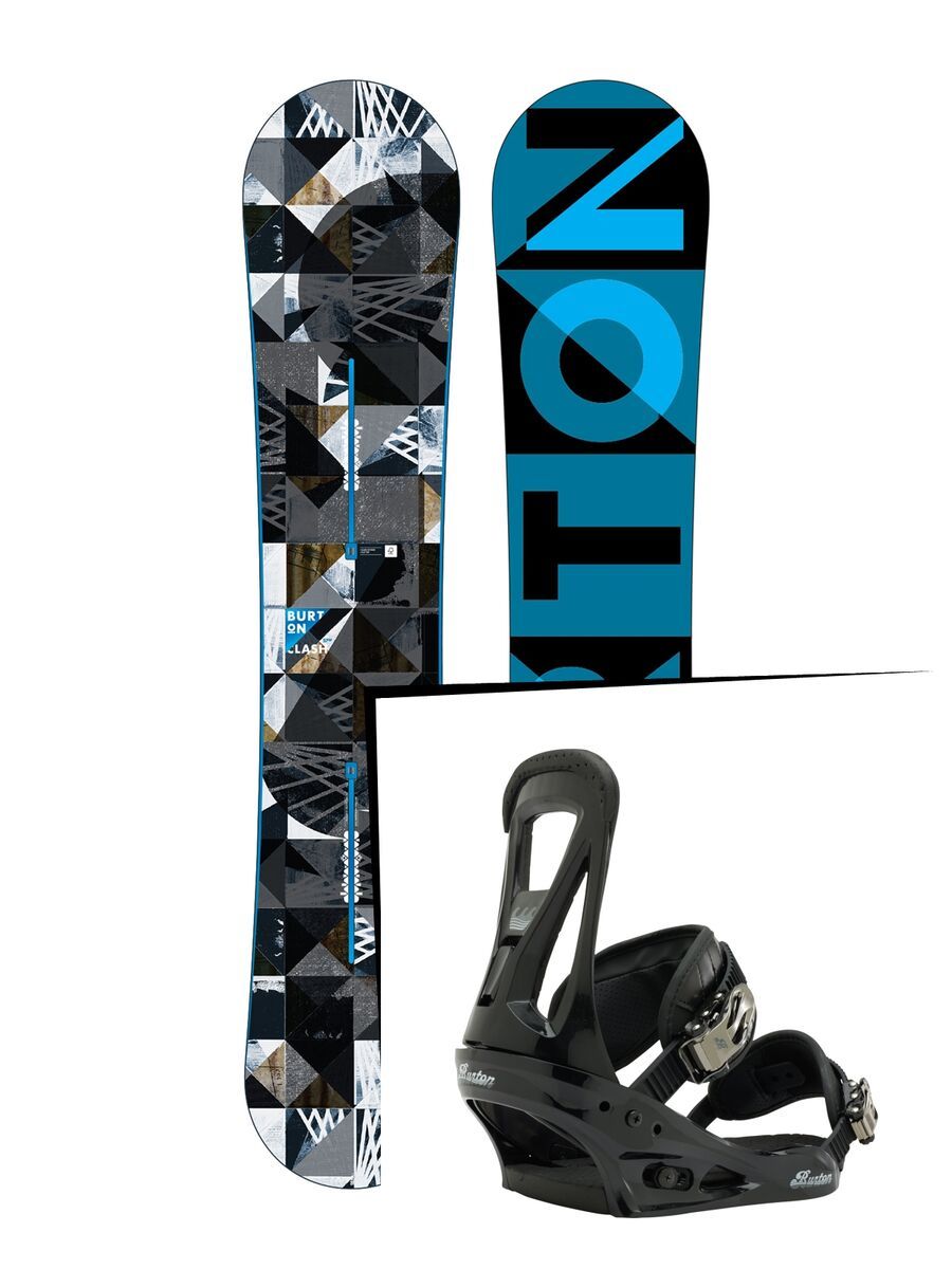 Burton Set: Clash Wide 2016 + Burton Freestyle - Bild 1