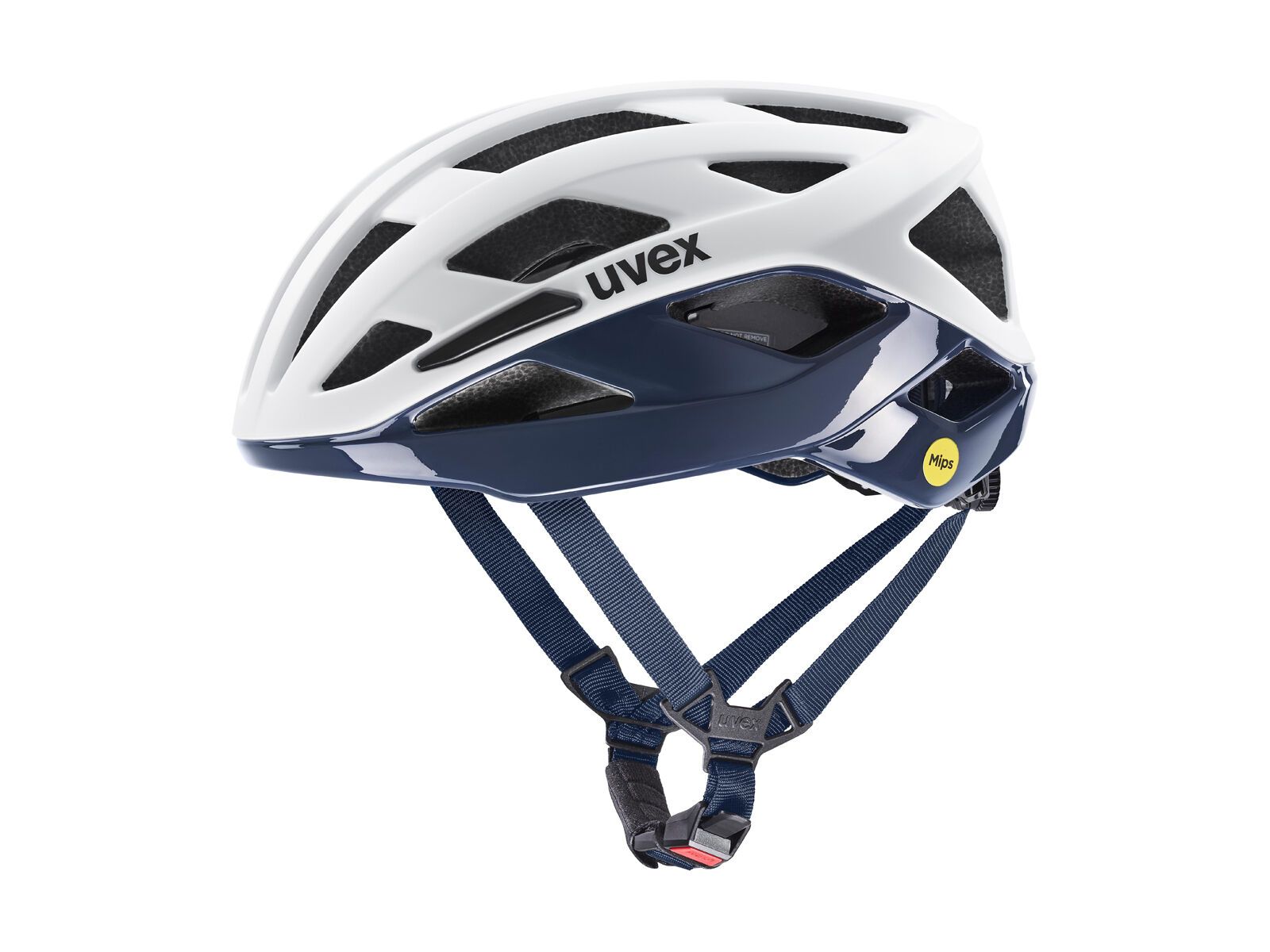 uvex i-volute MIPS, white-dusk blue matt - Bild 1