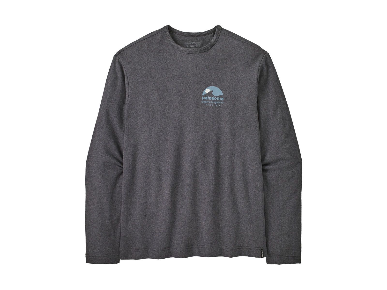 Patagonia Men's Lightweight Applied Imagination Wildrise Crew, ink black - Bild 1