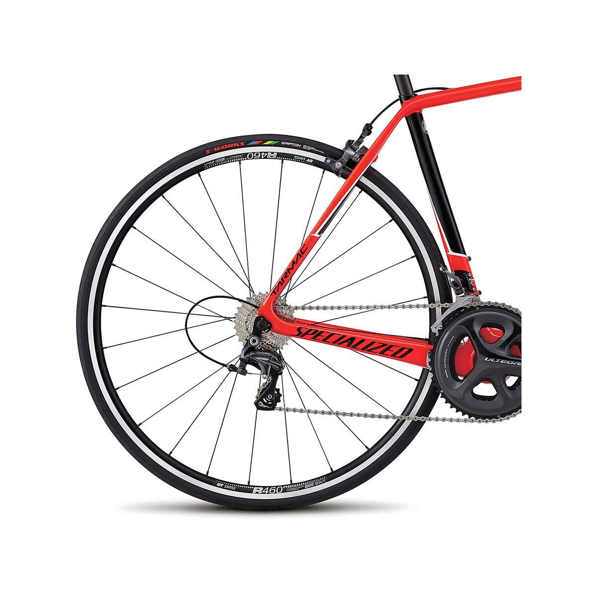Specialized Tarmac Comp, gloss rocket red/tarmac black - Bild 4