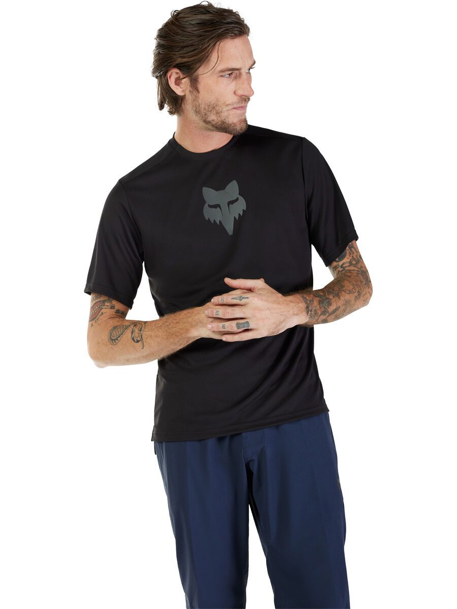 Fox Ranger SS Jersey Fox Head, black - Bild 3