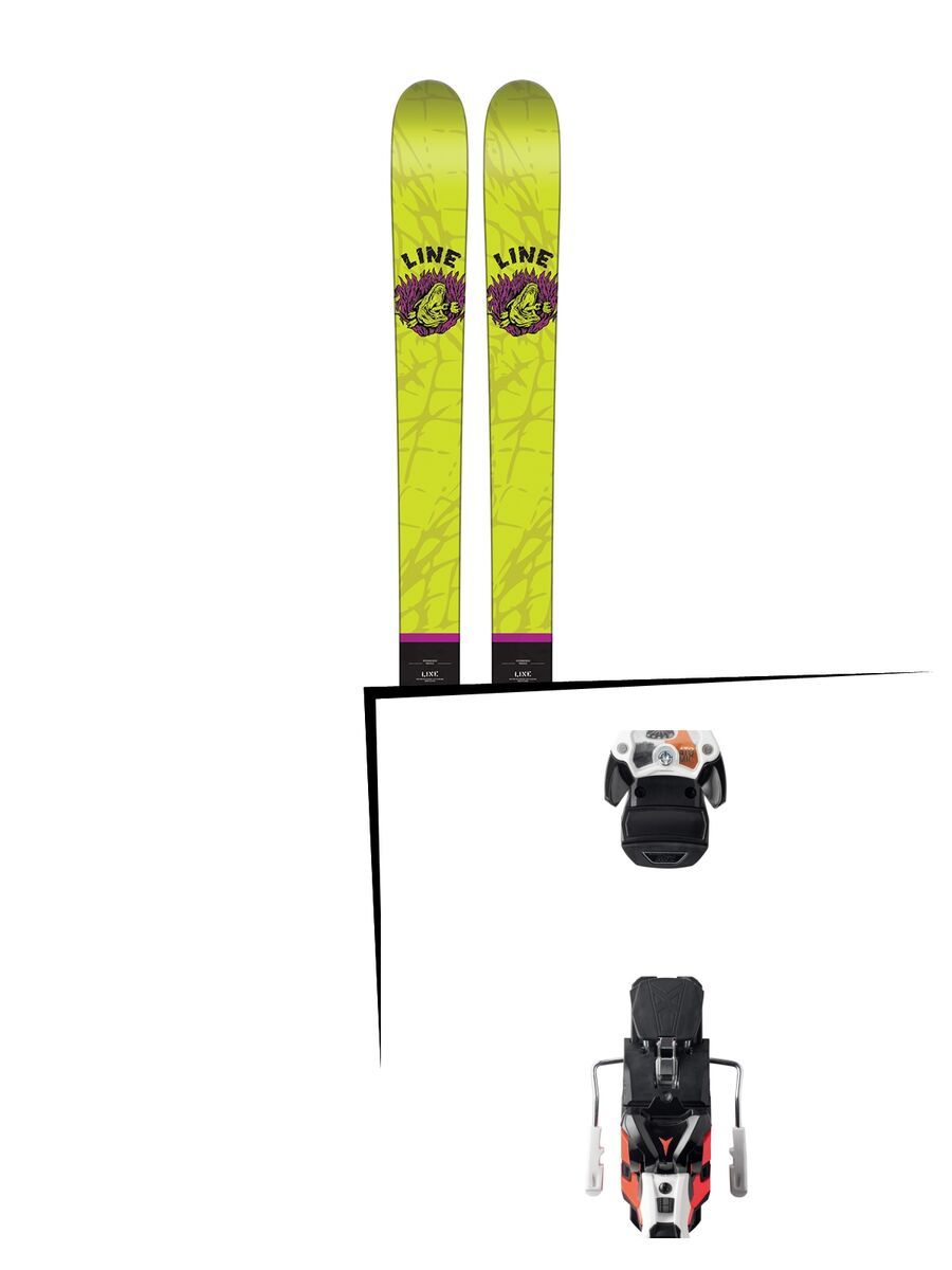 Set: Line Gizmo 2017 + Atomic Warden MNC 13 90 mm, white/black - Skiset - Bild 1