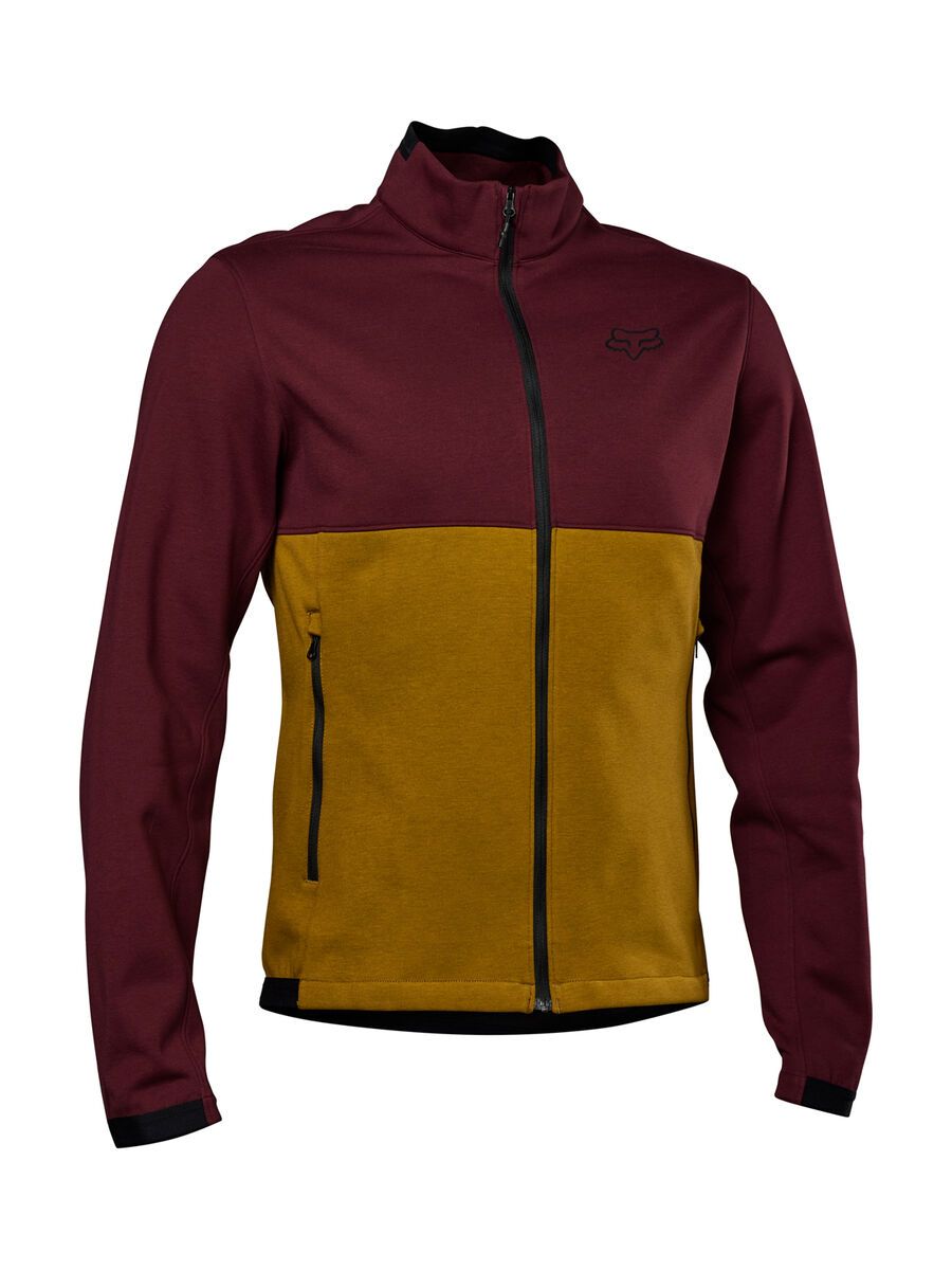 Fox Ranger Fire Fleece Crew, dark maroon - Bild 1
