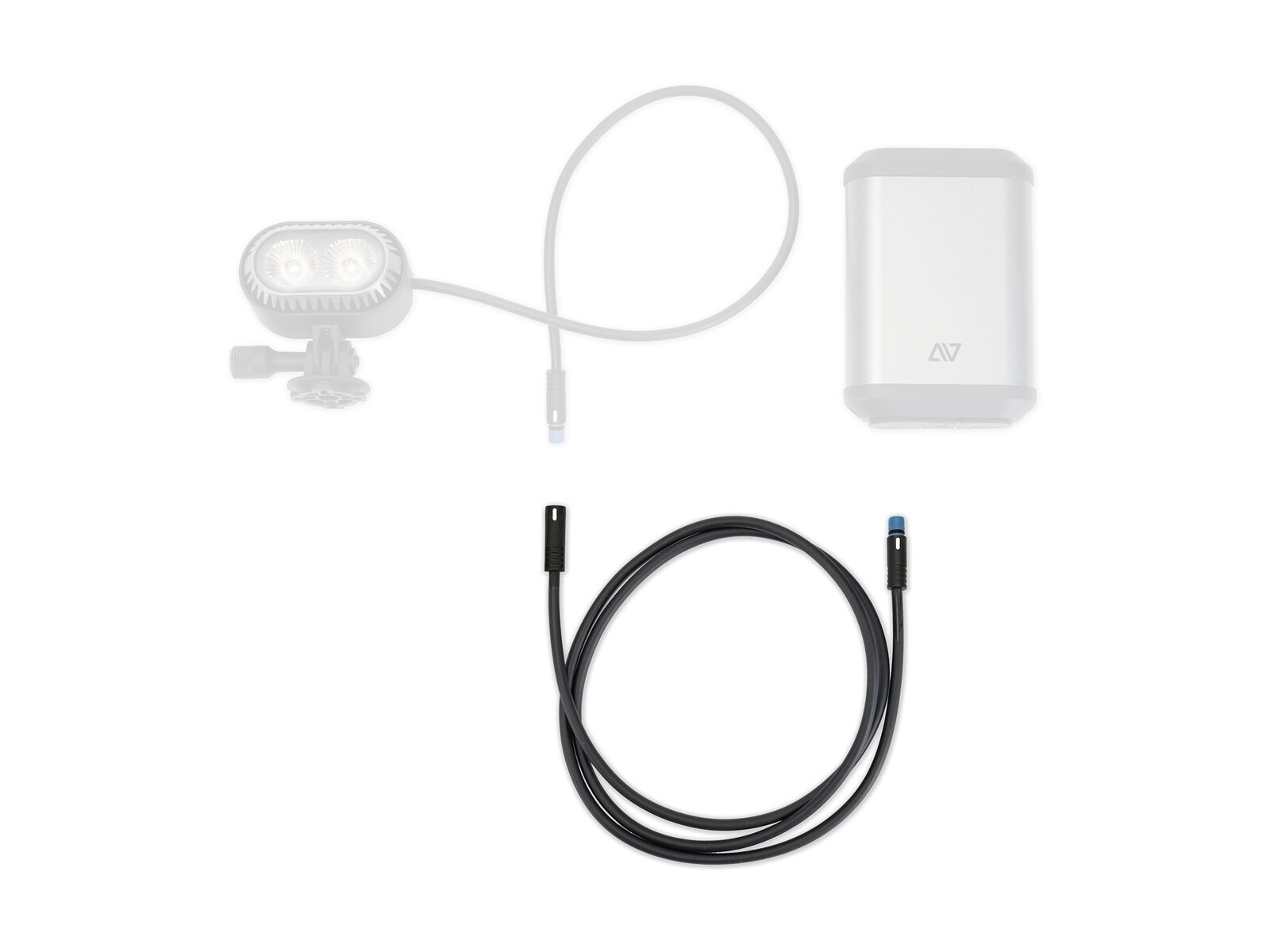 Cube Acid Verlängerungskabel X-Connect 100 cm, black - Bild 3