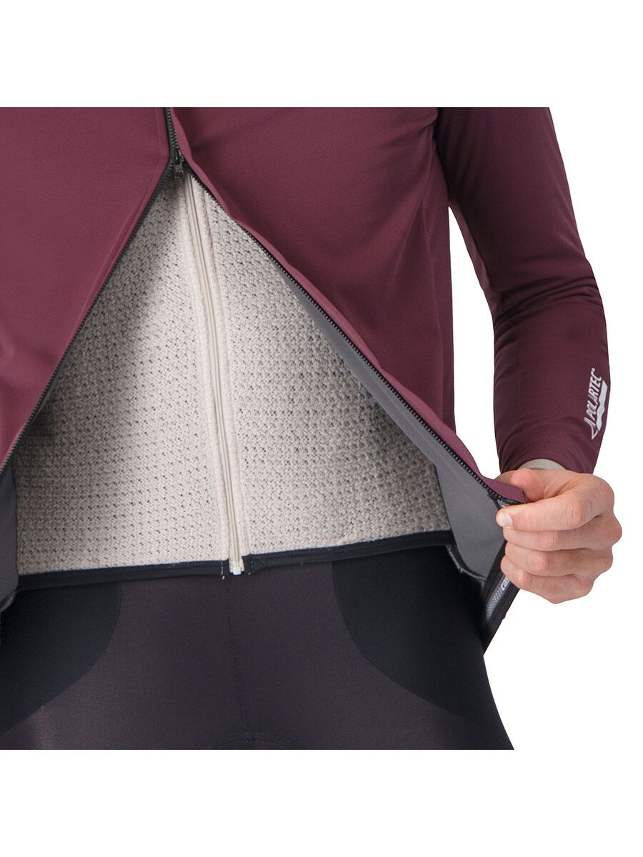 Castelli Alpha 150 Jacket, deep bordeaux/clay - Bild 9