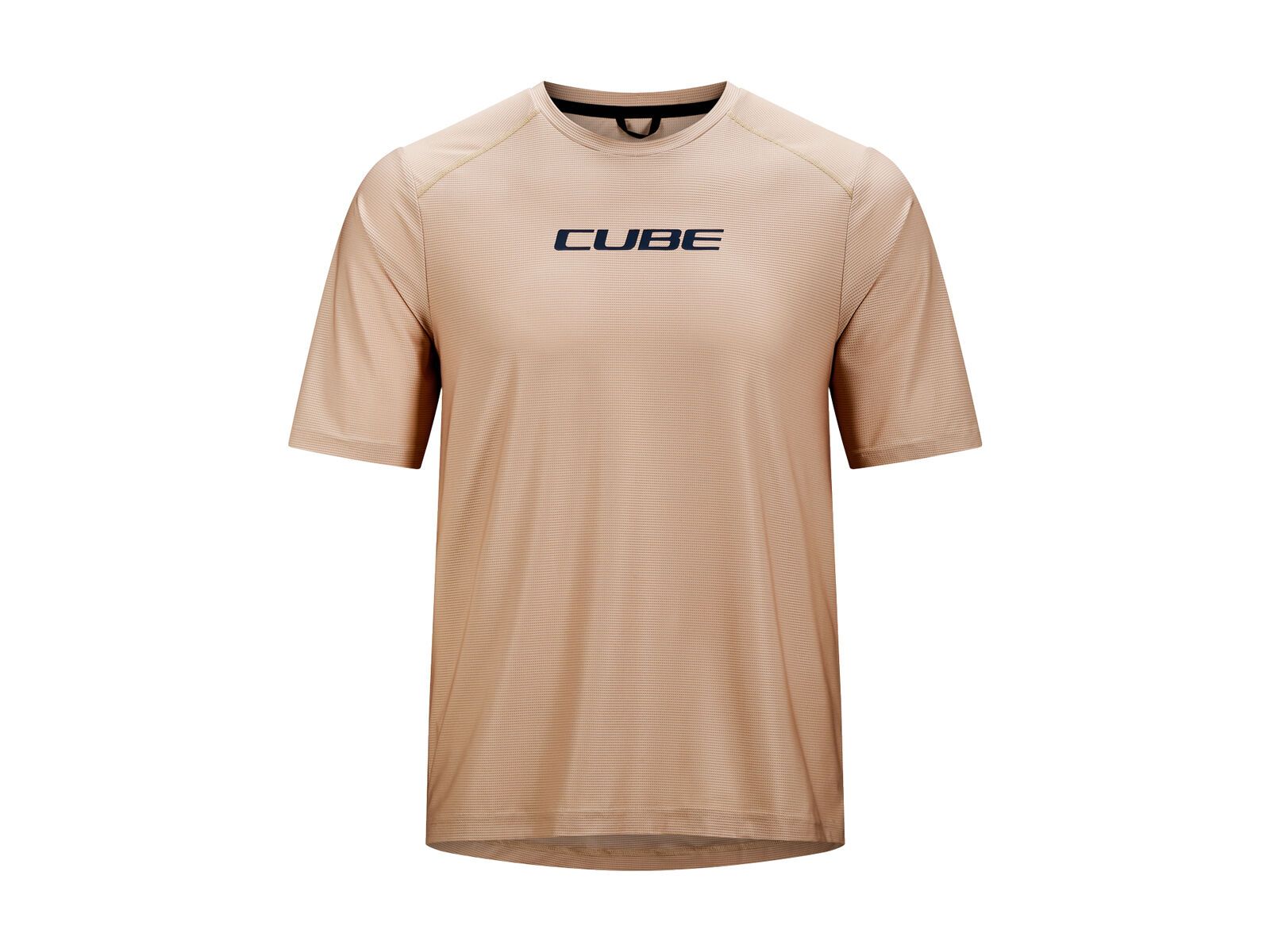 Cube Funktionsshirt kurzarm, beige - Bild 1