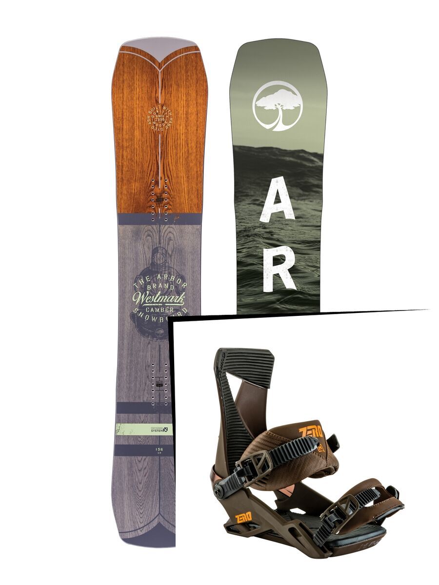 Set: Arbor Westmark Camber 2017 + Nitro Zero (1691294S) - Bild 1