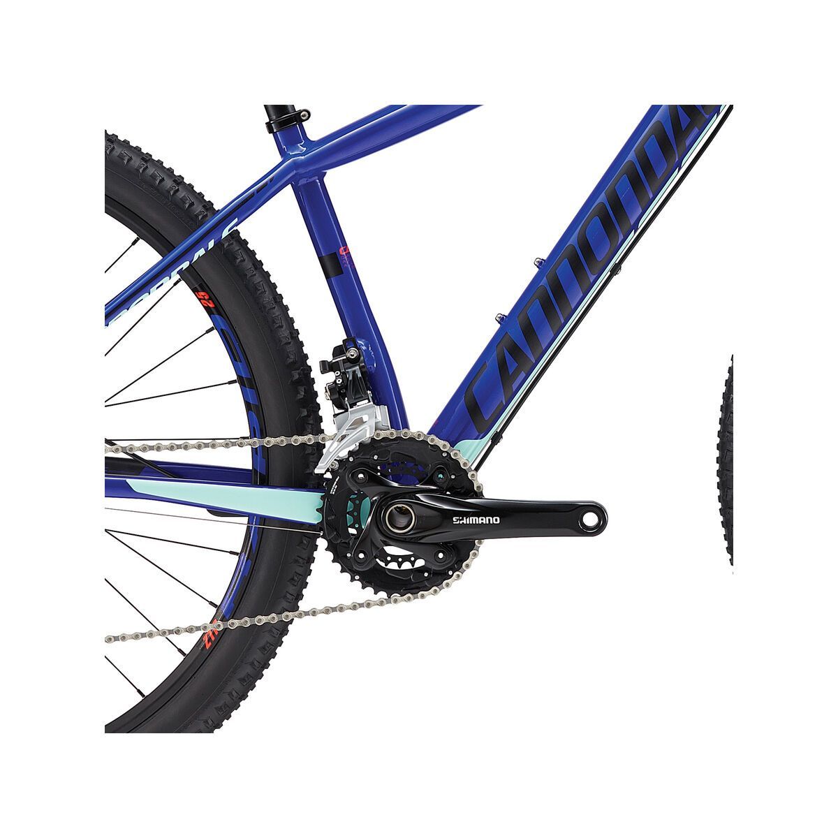 Cannondale F-Si Women's 1, abyss w/ jet black, linen, acid red, gloss - Bild 4