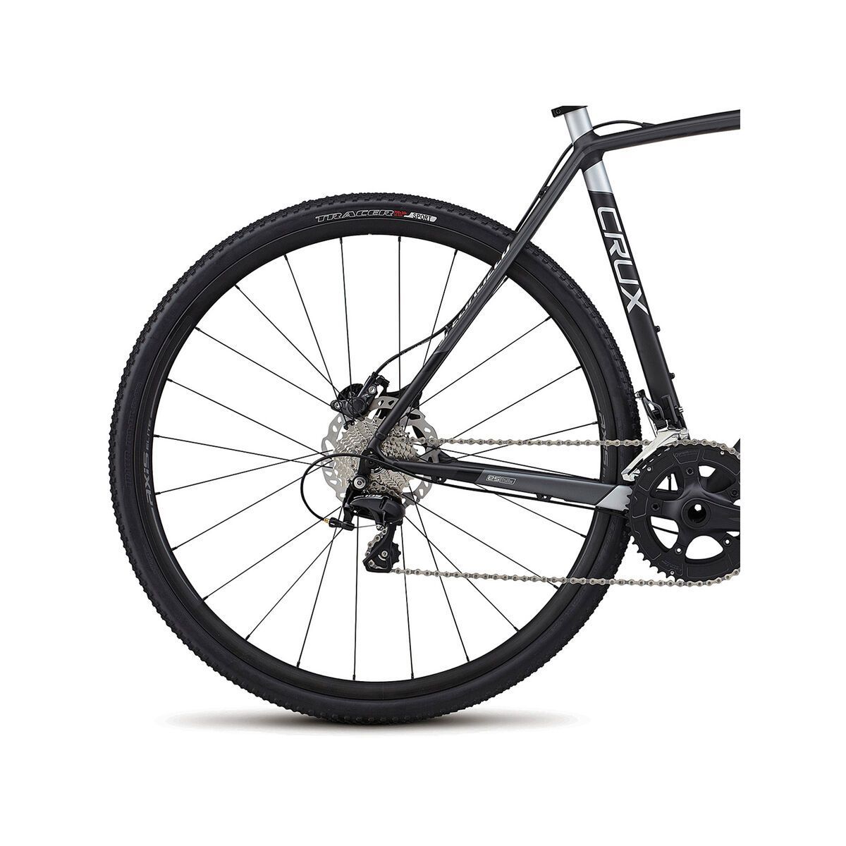 Specialized CruX Sport E5, nearly black/charcoal/flake silver - Bild 4