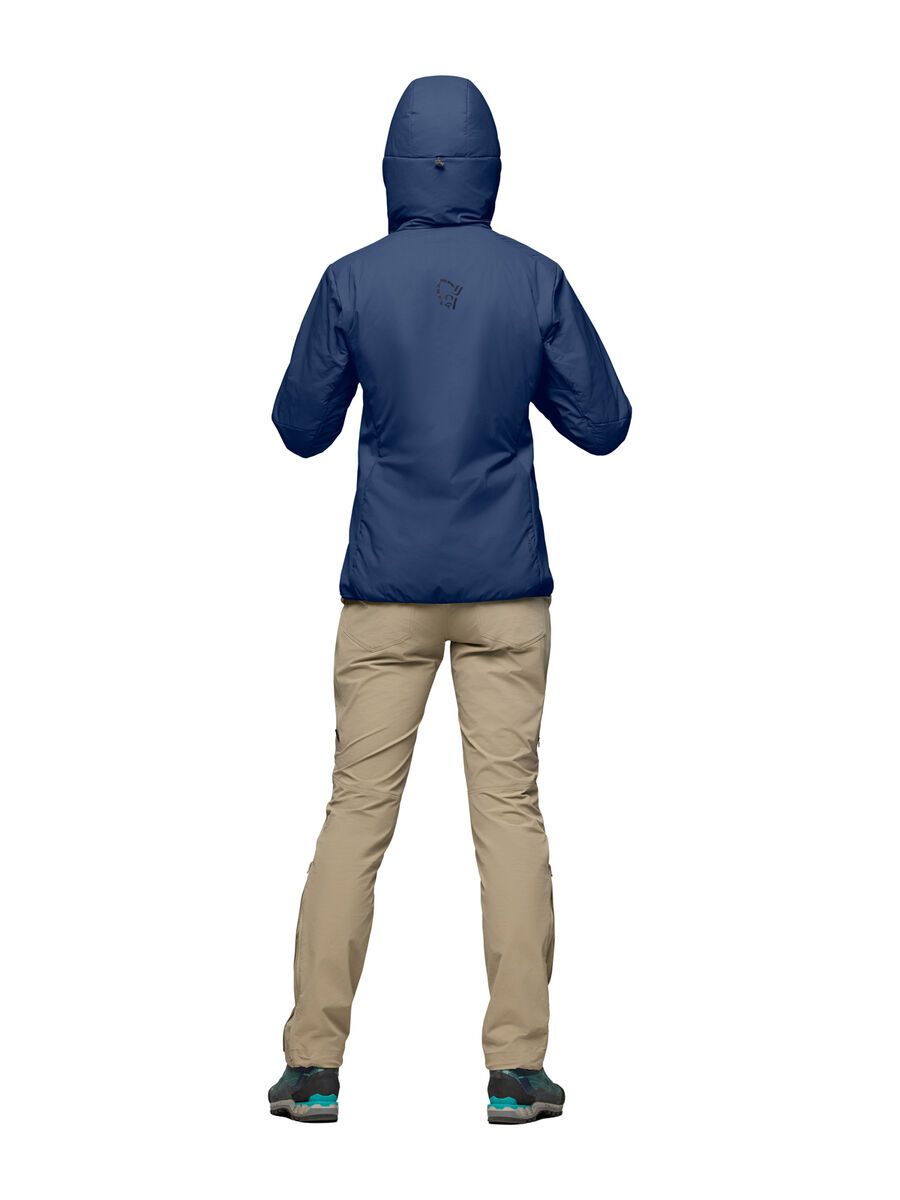 Norrona femund thermo60 Zip Hood W's, indigo night - Bild 7