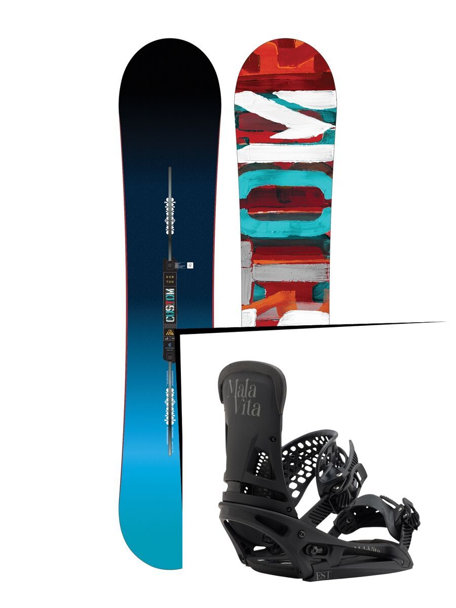 Set: Burton Custom 2017 +  Malavita EST (1712858S) - Bild 1