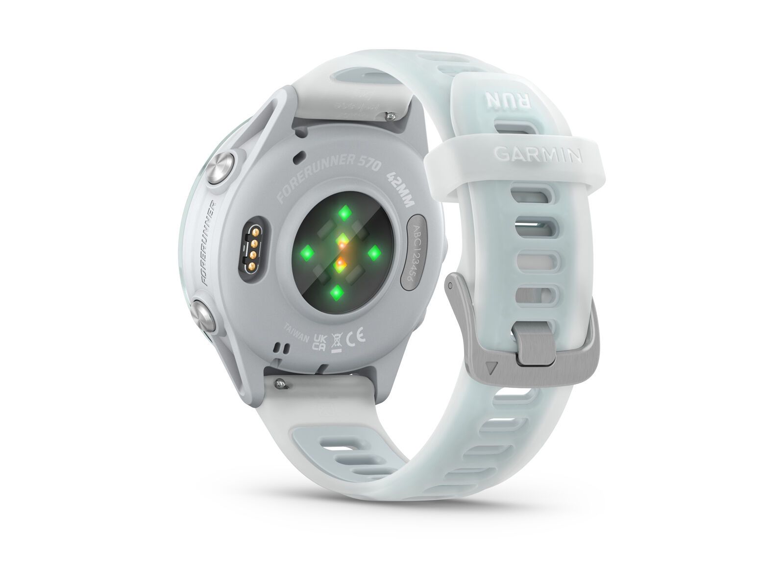 Garmin Forerunner 570 - 42 mm, steinweiss/cloud blue - Bild 7