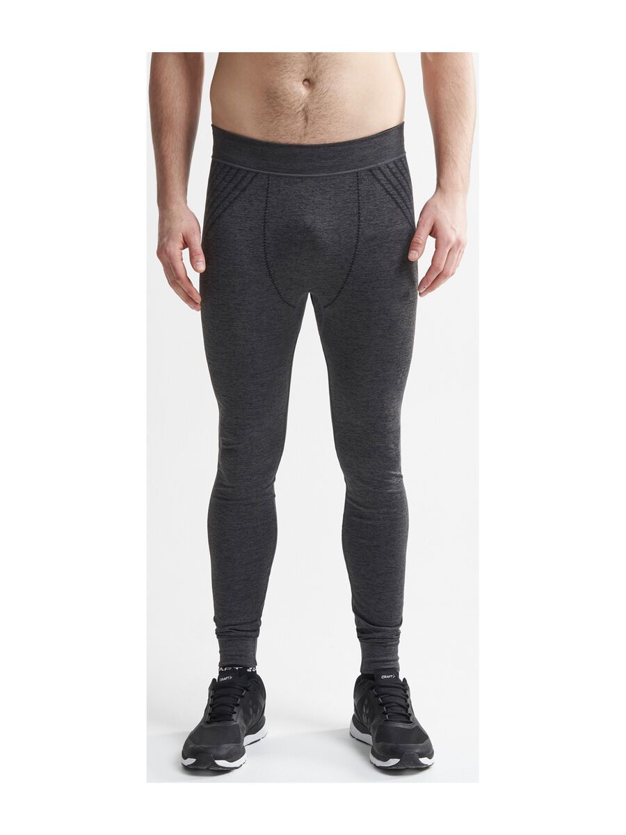 Craft Fuseknit Comfort Pants M, black melange - Bild 2